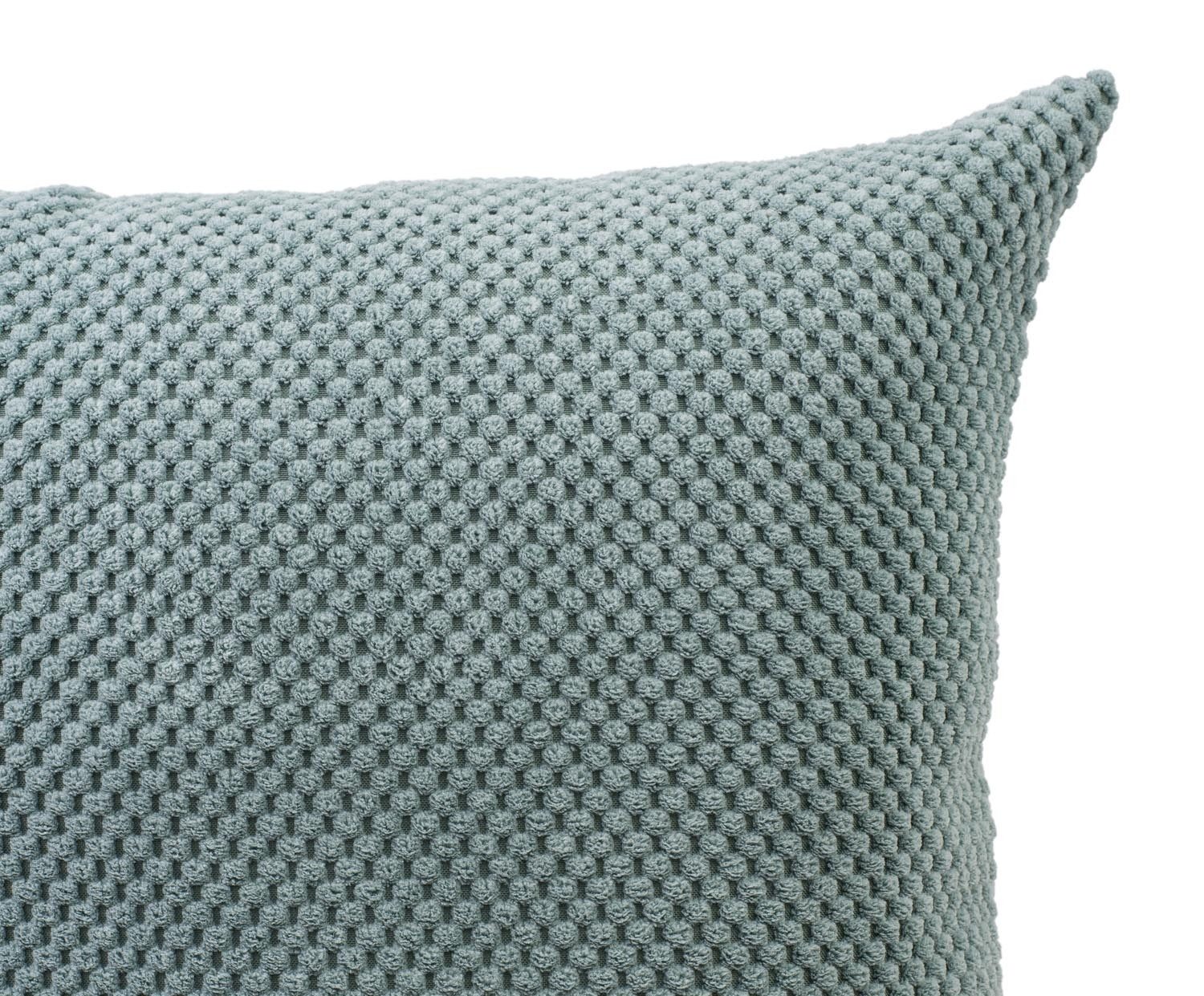 Gözze Kissenhülle SVEN, Salbei, Polyester, Bubbleoptik, (1 Stück), 50 x 50 günstig online kaufen