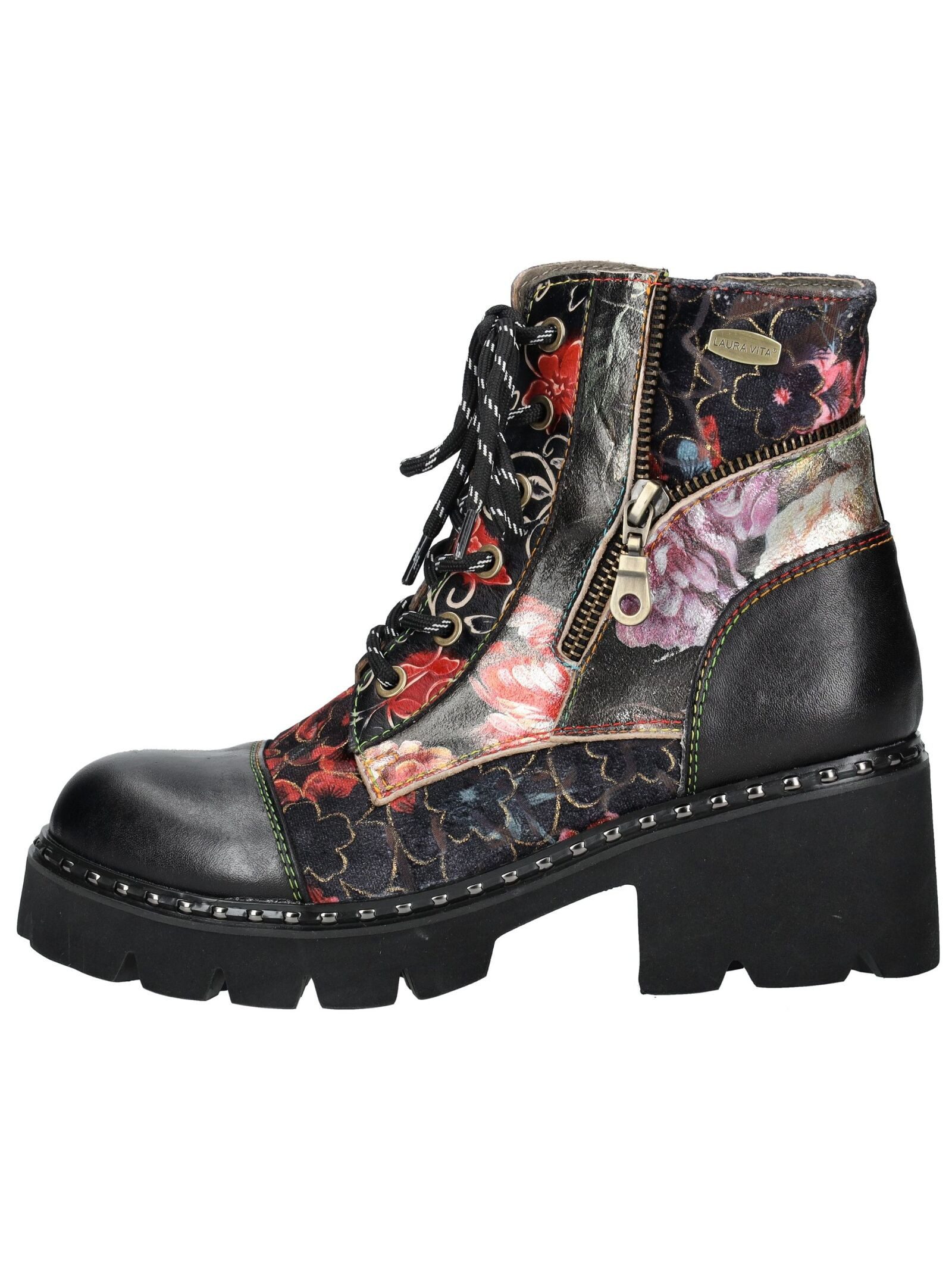 LAURA VITA LAURA VITA Stiefelette Leder/Textil Schnürstiefelette günstig online kaufen