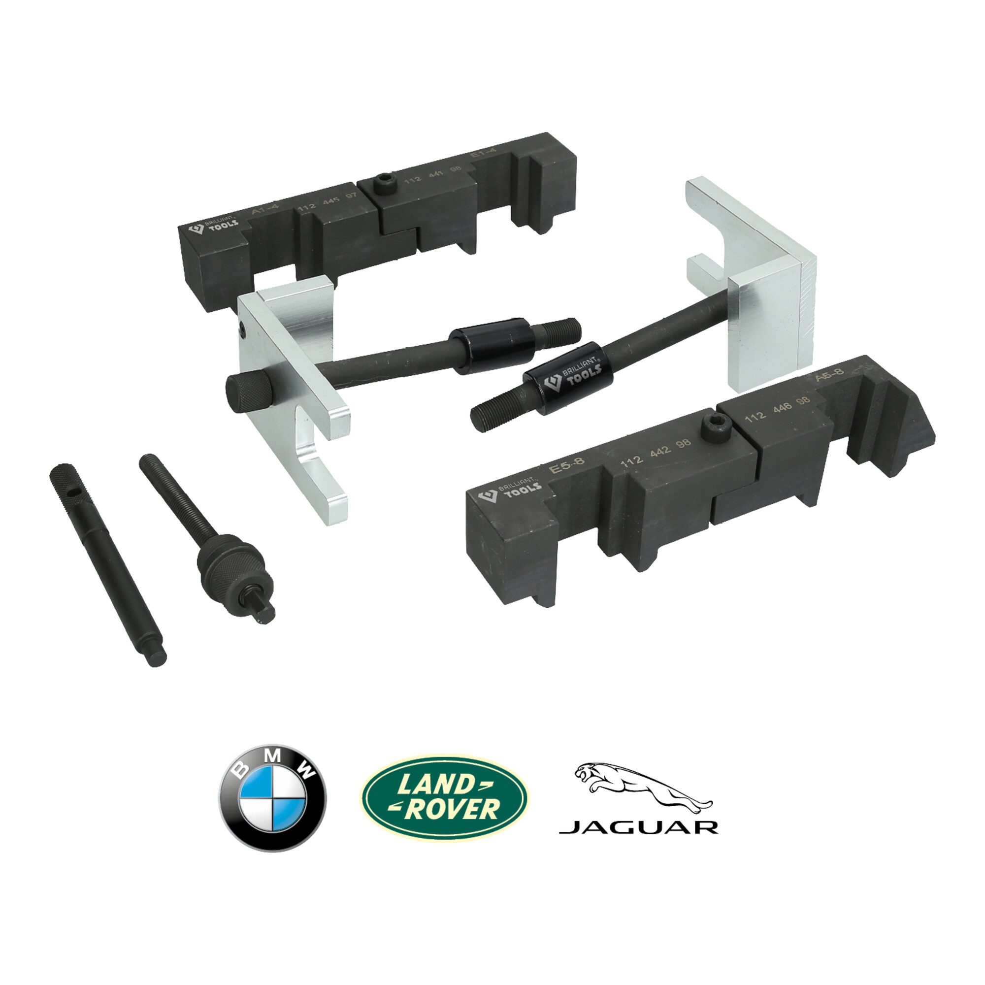 Brilliant Tools Werkzeugset Brilliant Tools Motor-Einstellwerkzeug-Satz für BMW, Land Rover V8