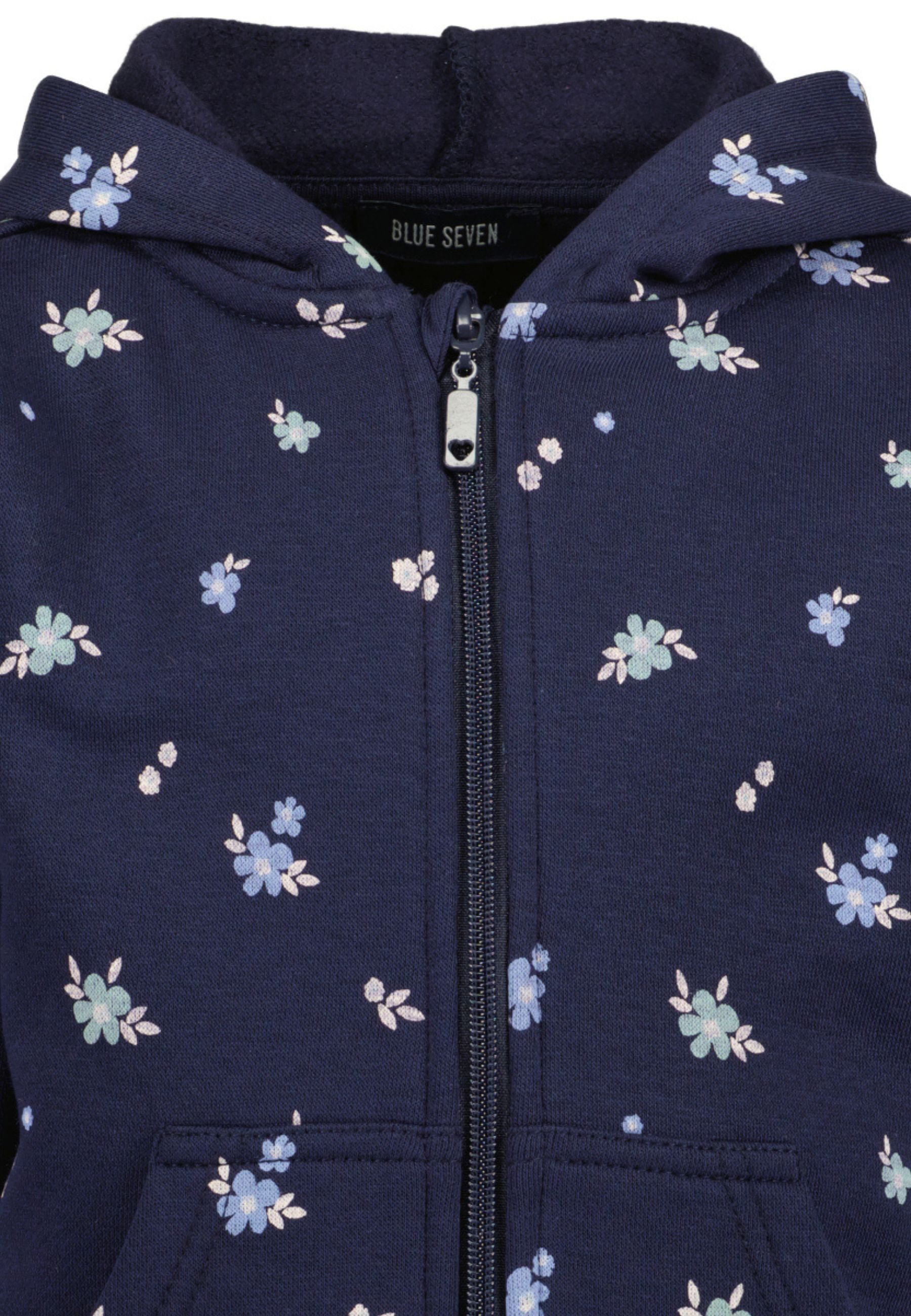Blue Seven Kapuzensweatjacke Baumwollmischung – Bild 4 von 4