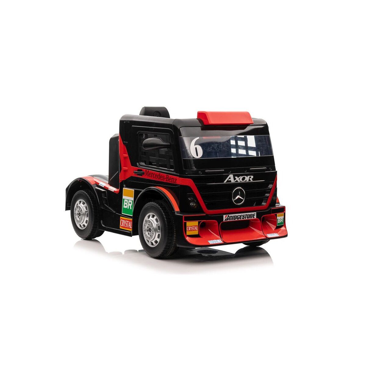 Wisam Elektro-Kinderauto Auto für Mercedes XMX622 Rot