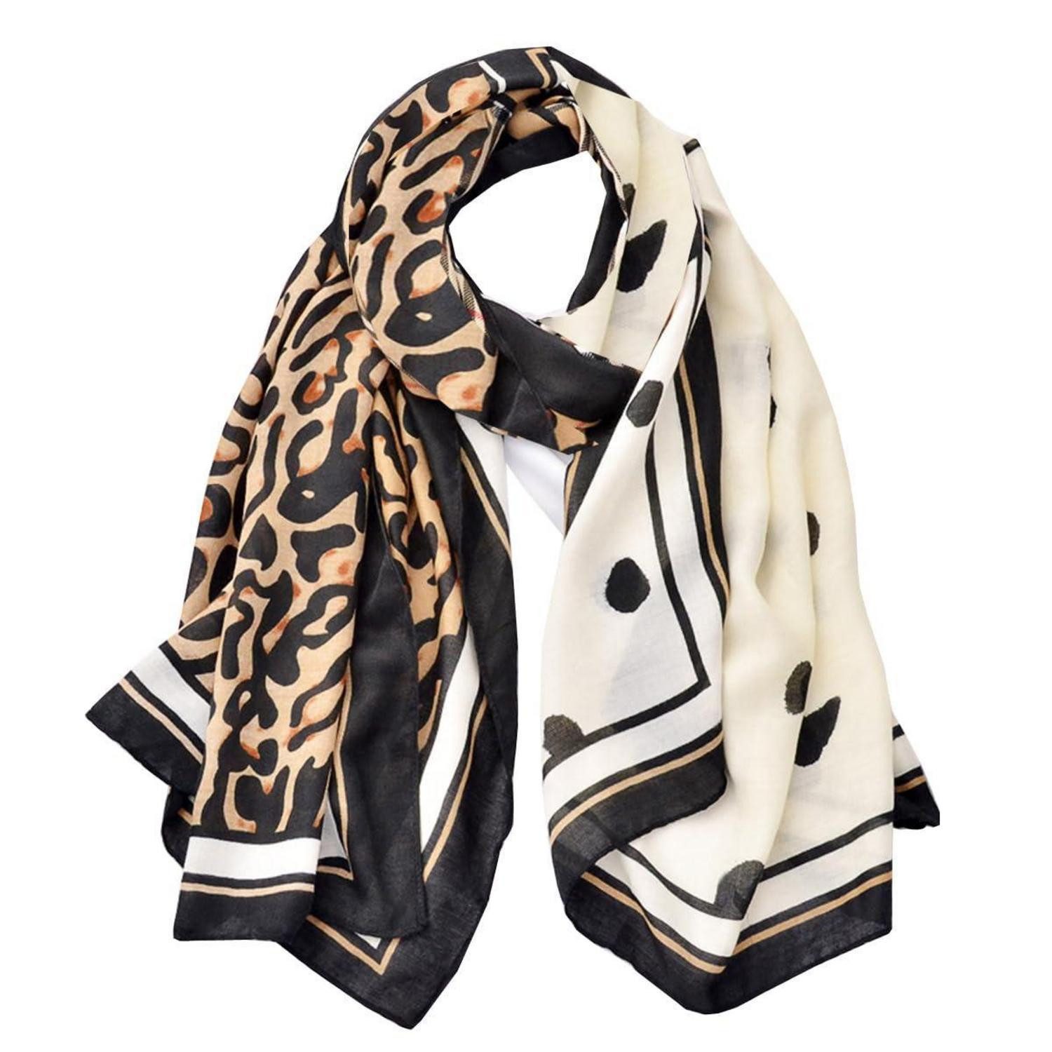 LuxusKollektion Halstuch Damen Halstuch Paisley Muster, (1-St)