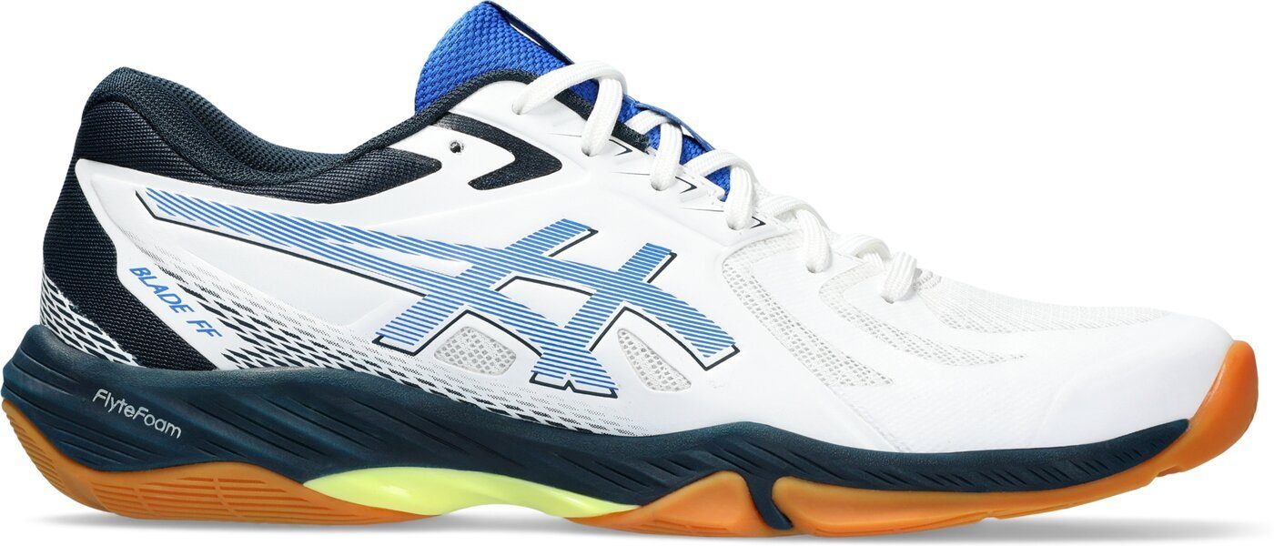 Asics BLADE FF WHITE/ILLUSION BLUE Basketballschuh