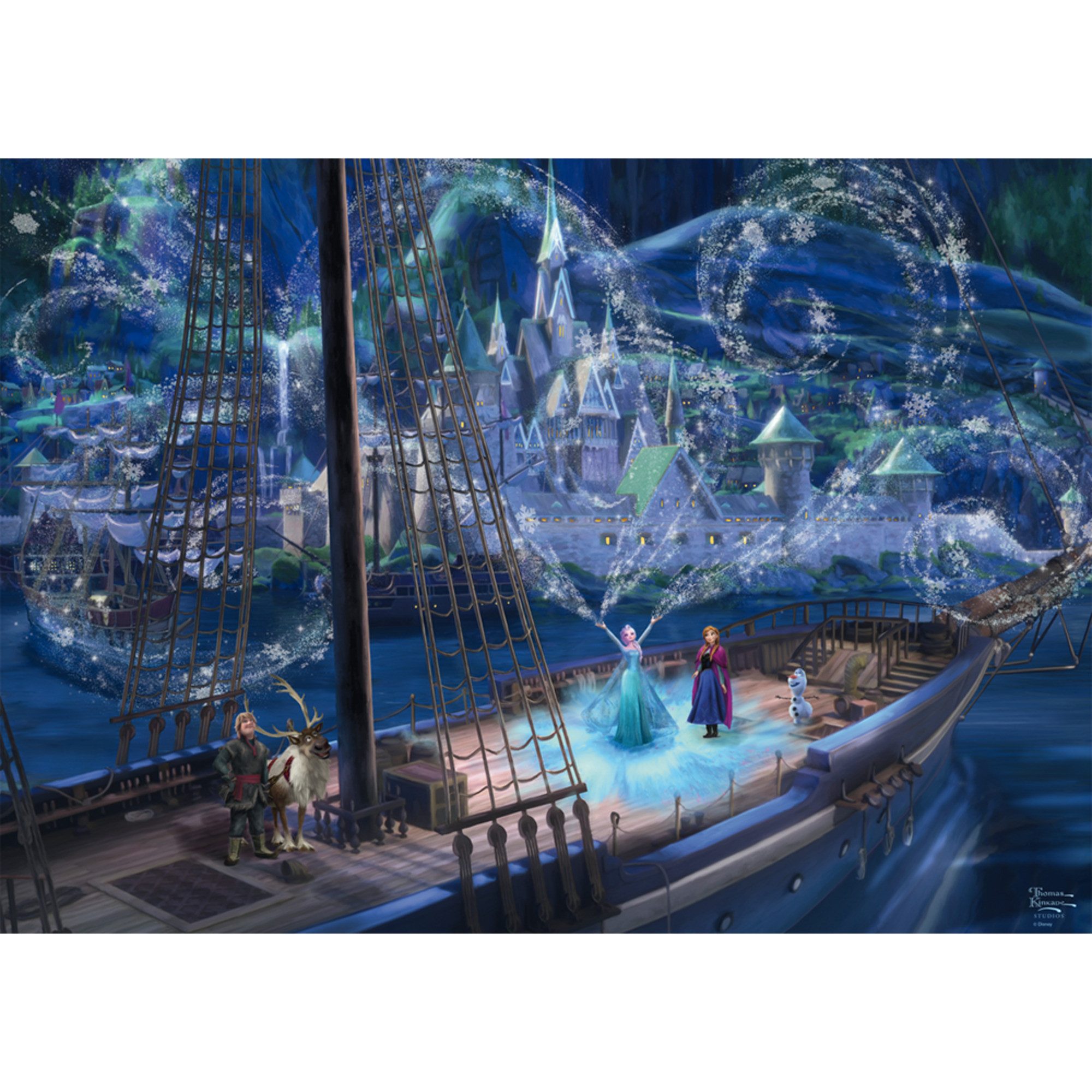 Schmidt Spiele Puzzle Schmidt Spiele Thomas Kinkade Studios: Disney -, 1000 Puzzleteile