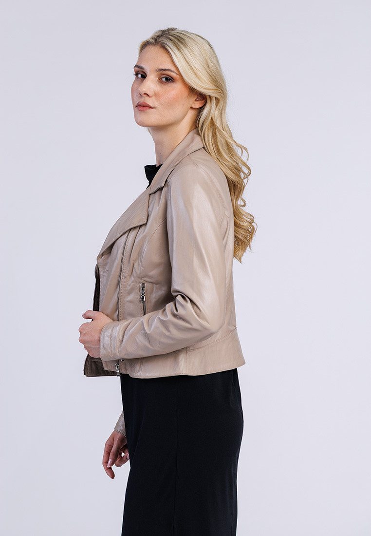 Freaky Nation Lederjacke Bikerjacket-FN