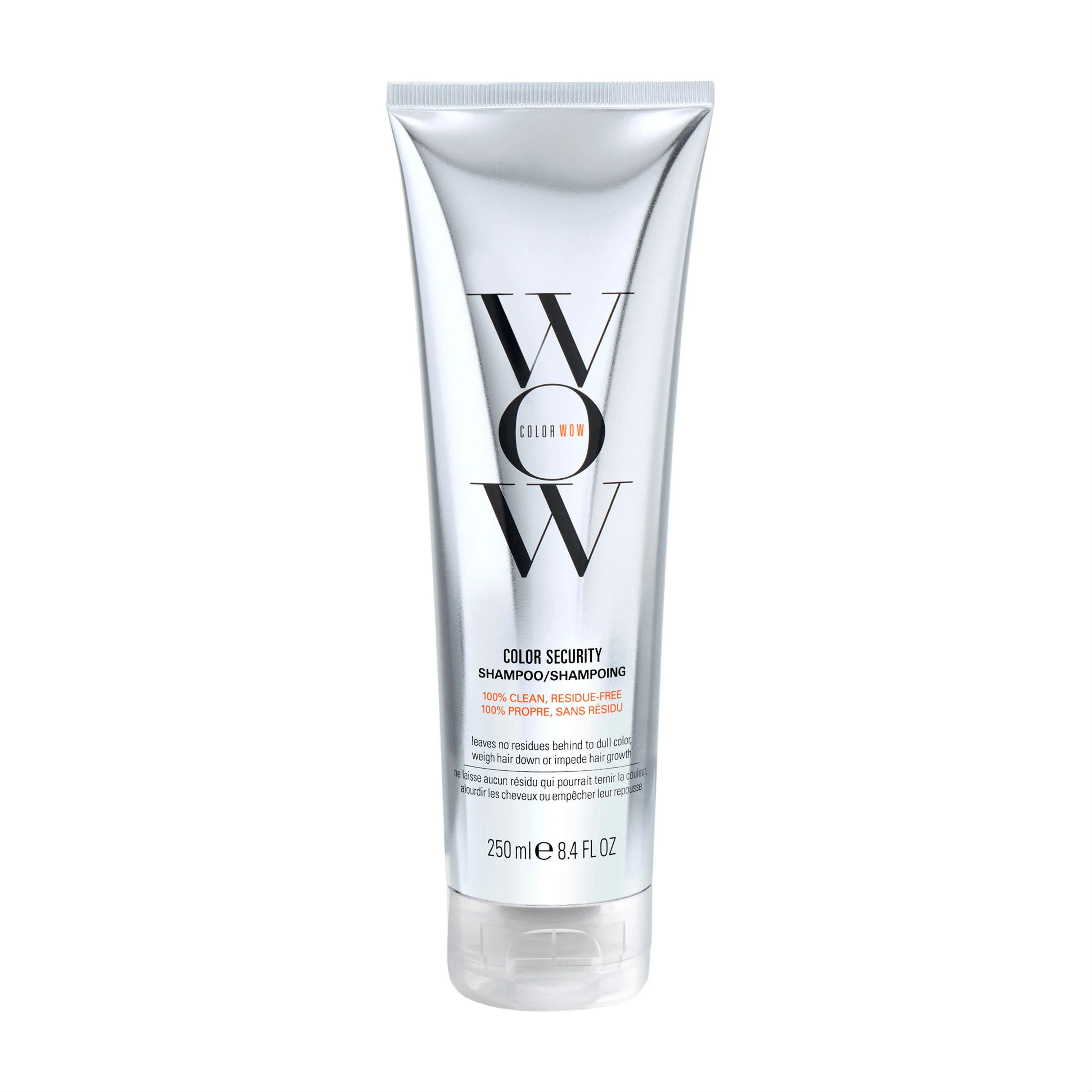 COLOR WOW Haarshampoo Color Wow Color Security Shampoo Farbschutz 250 ml, 1-tlg., Reduziert Haarbruch sichtbar bereits nach wenigen Anwendungen