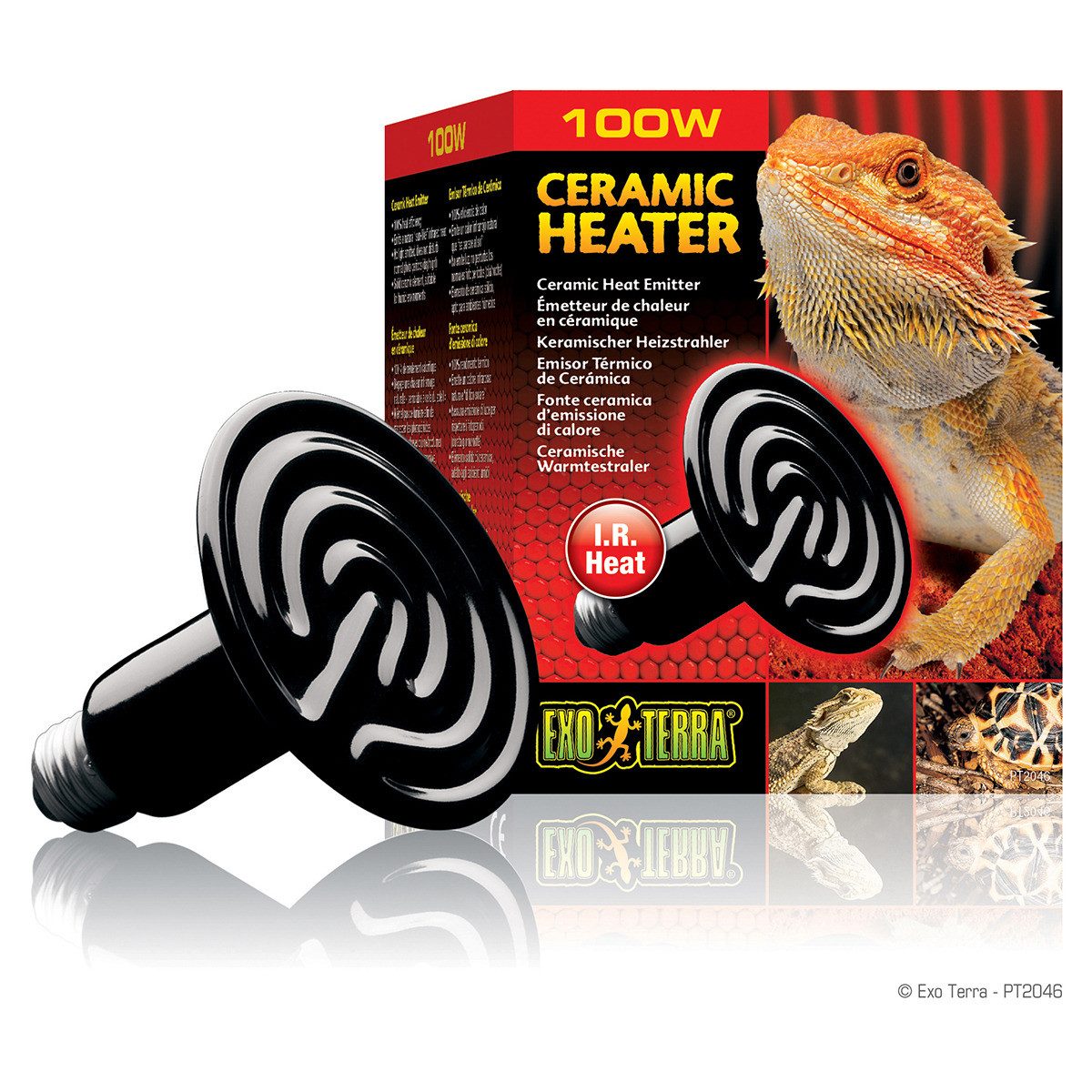 Exo Terra Terrarienleuchte Heat Wave Lamp - keramischer Heizstrahler
