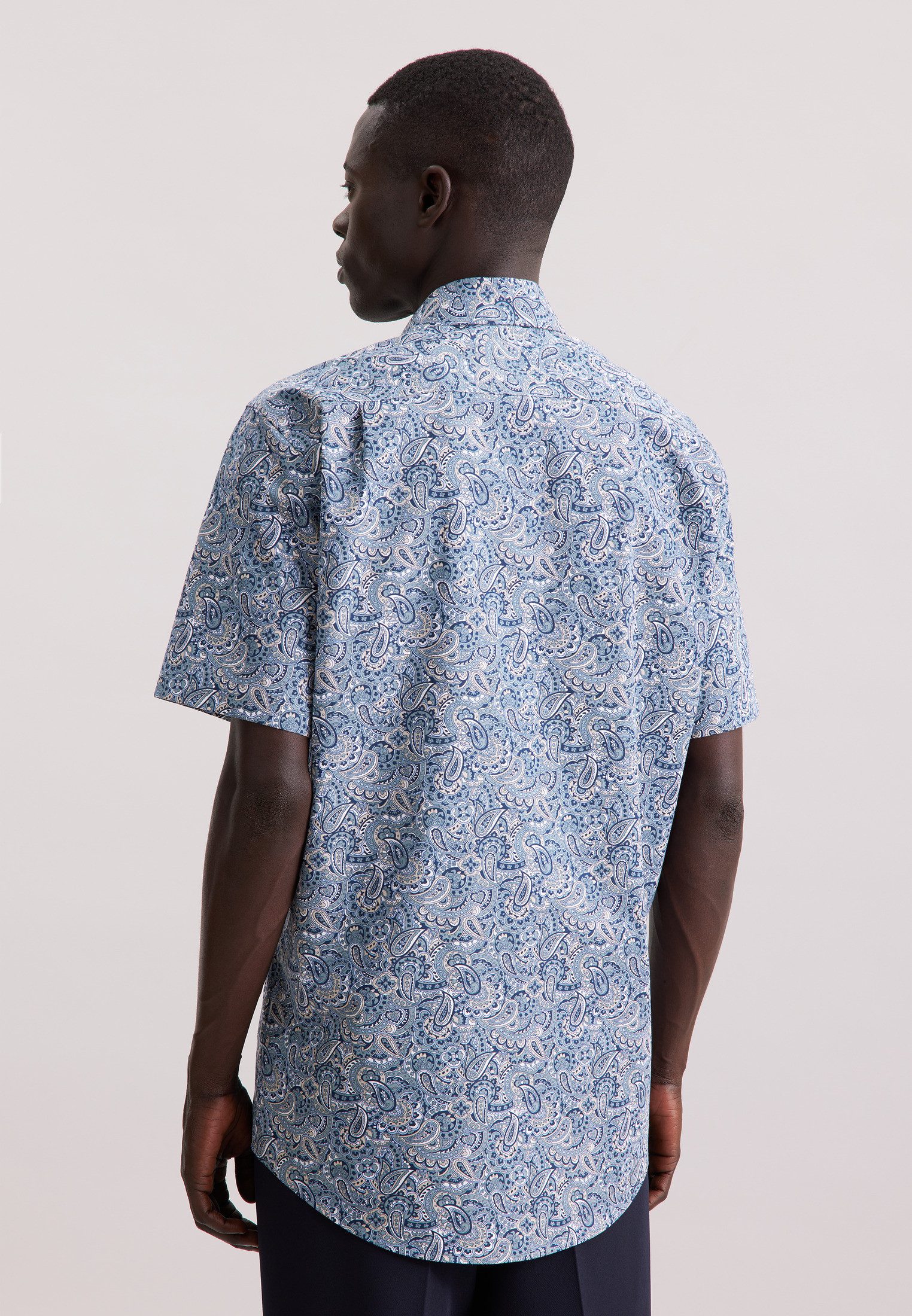 seidensticker Businesshemd Regular Regular 1/2 Kentkragen Druck günstig online kaufen