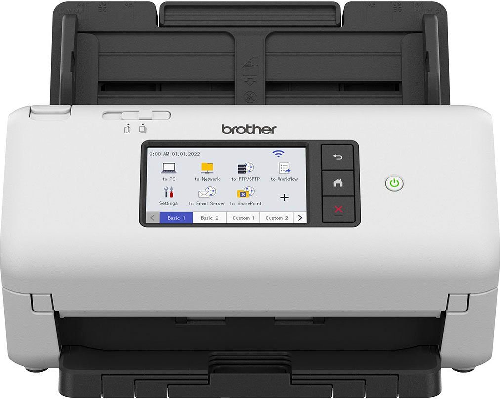 Brother ADS-4700W Scanner, (WLAN (Wi-Fi), LAN (Ethernet), Wi-Fi Direct)