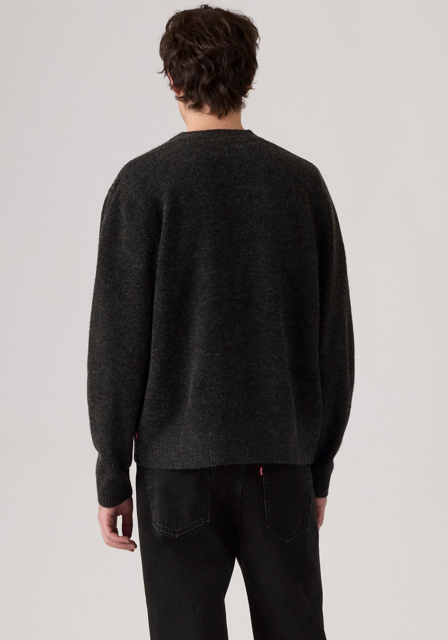 Levi's® Strickjacke Legere Passform, pflegeleichter Materialmix