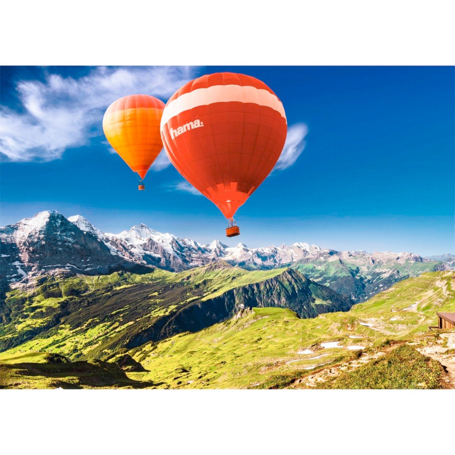 Hama Polarisations-Filter 52mm Wide Slim HTMC Objektivzubehör (Pol-Filter, neutral, kräftige Farben, Für Kamera, DSLR, DSLM, Objektiv)