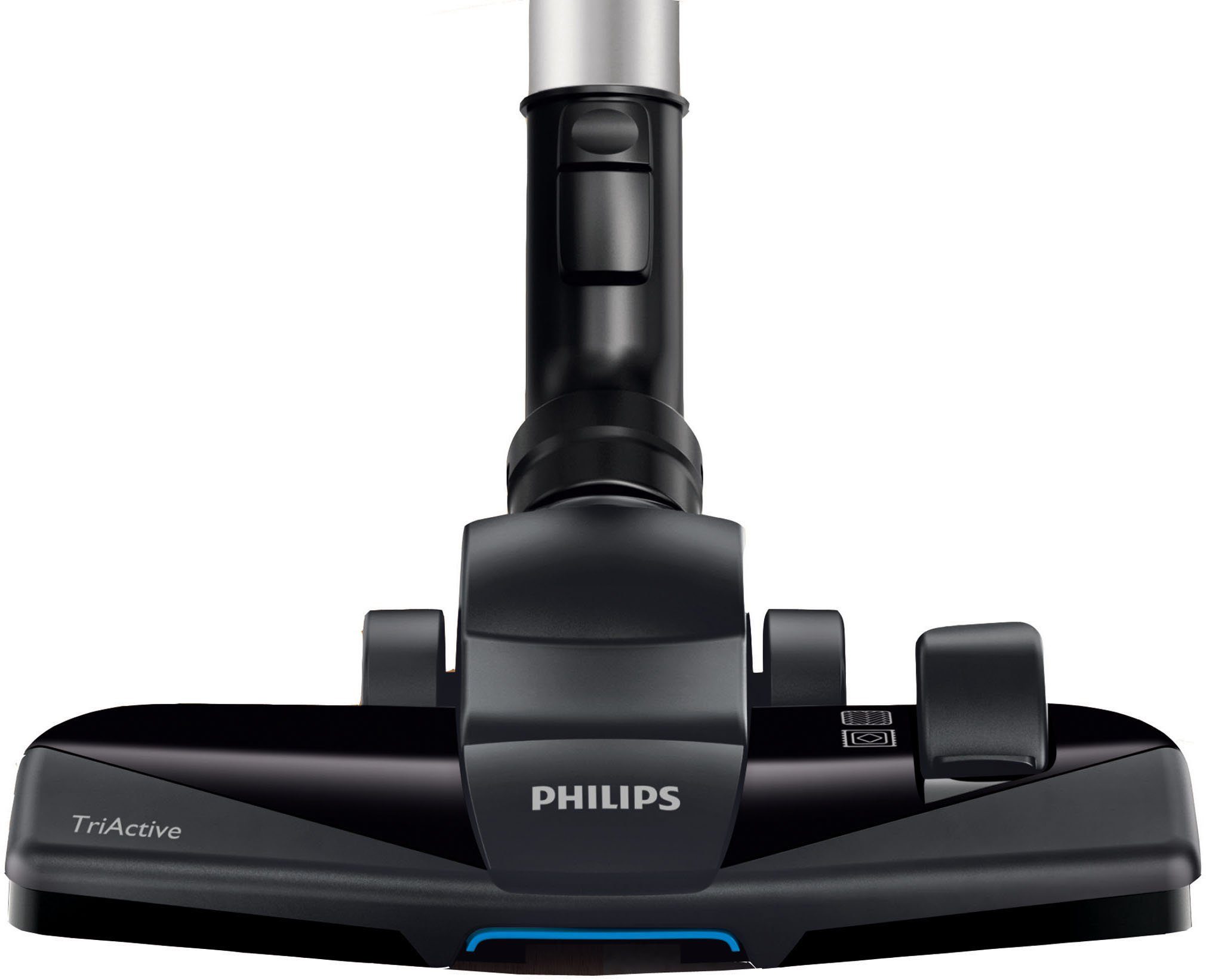 Philips Bodenstaubsauger FC9332/09, 900 W, beutellos, mit 1,5 l Fassungsvermögen und Tri-Active-Düse