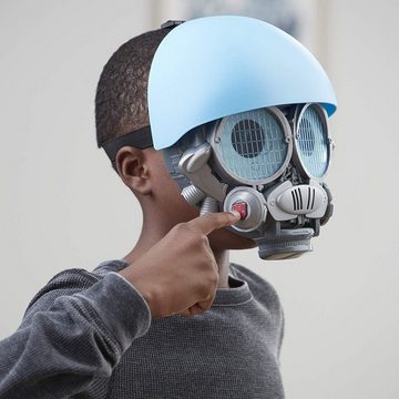 Hasbro Verkleidungsmaske Maske mit Stimmveränderer Autobot Sqweeks, Diese Maske mit Film-Soundeffekten lässt jeden wie Sqweeks klingen.