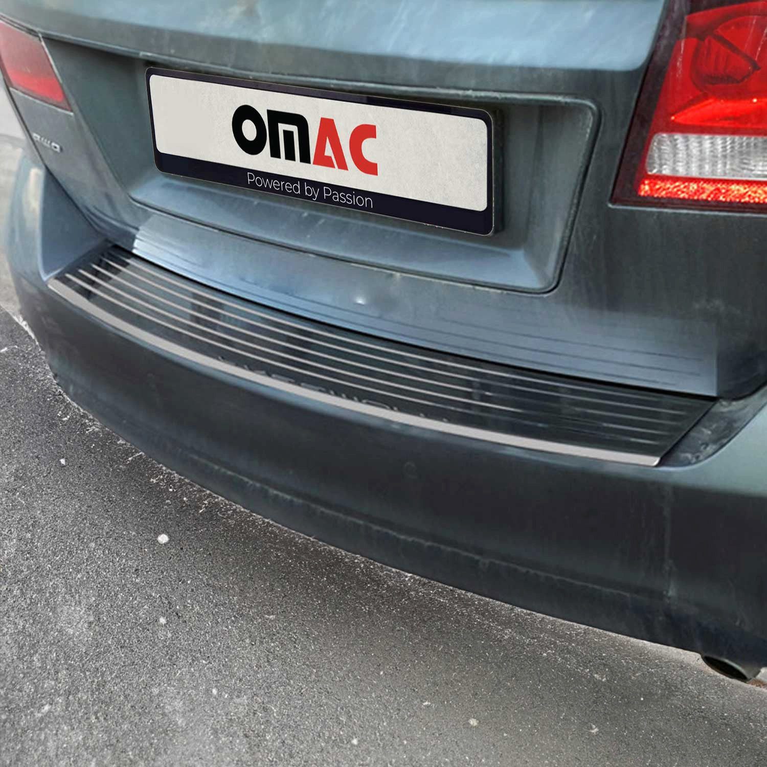 OMAC Ladekantenschutz Ladekantenschutz für Dodge Journey 2012-2015 Dunkel, Zubehör für Dodge Journey 2012-2015, Langlebig,Einfache Reinigung,Einfache Installation,Rostbeständig