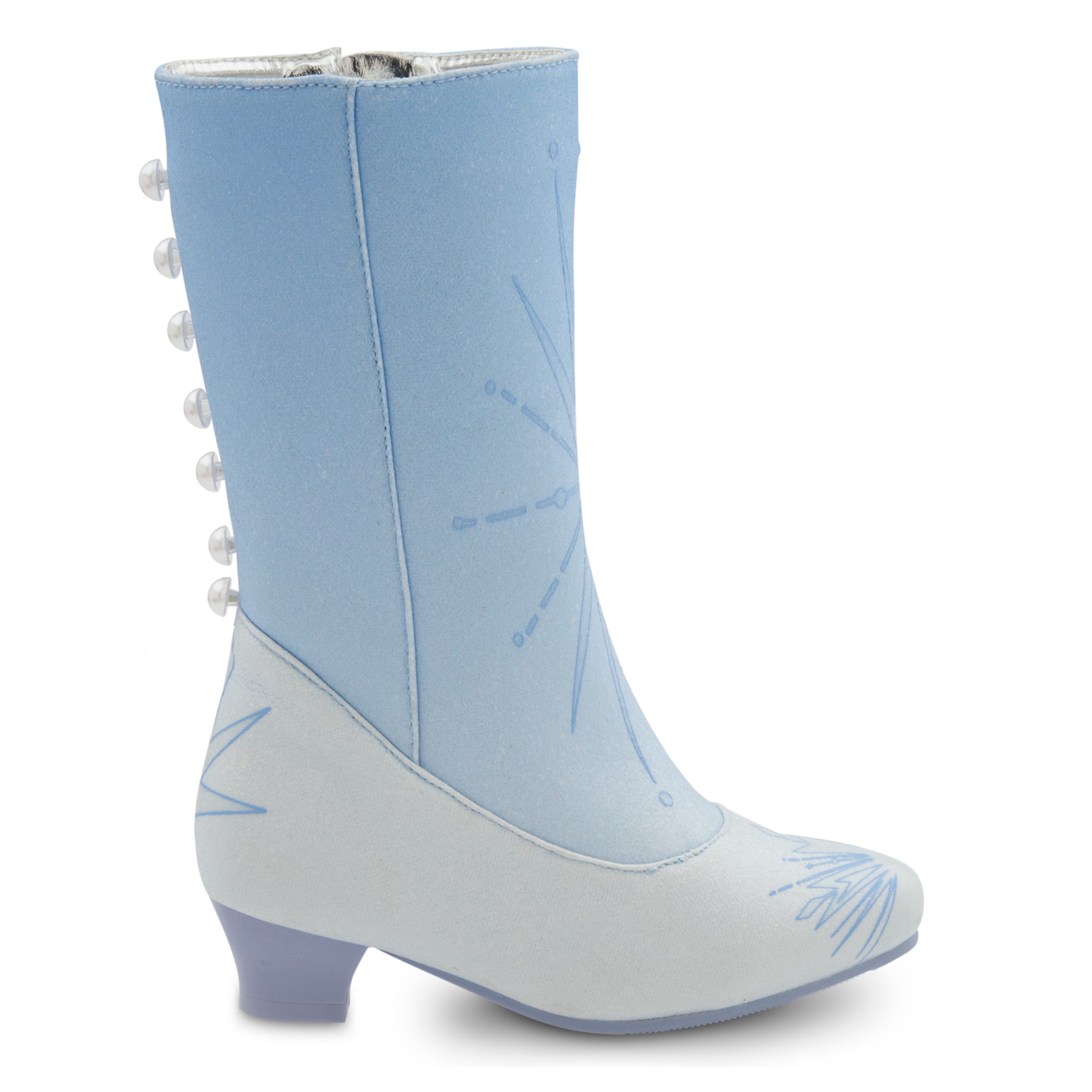 Disney Eiskönigin fühl dich wie Elsa Stiefel Prinzessin Kostüm aus Frozenla günstig online kaufen