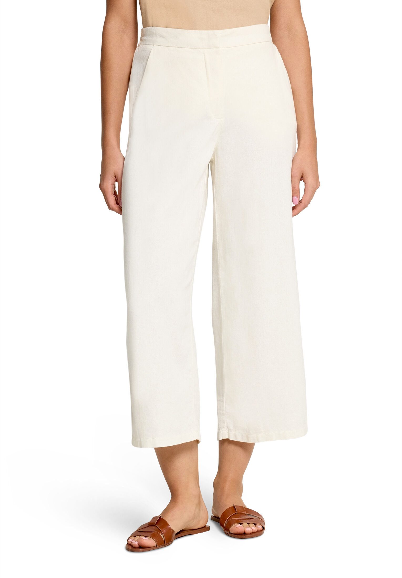 Betty Barclay Leinenhose Damen unifarben Material. Reduzierter Preis € 47,99. Unverbindliche Preisempfehlung € 89,99