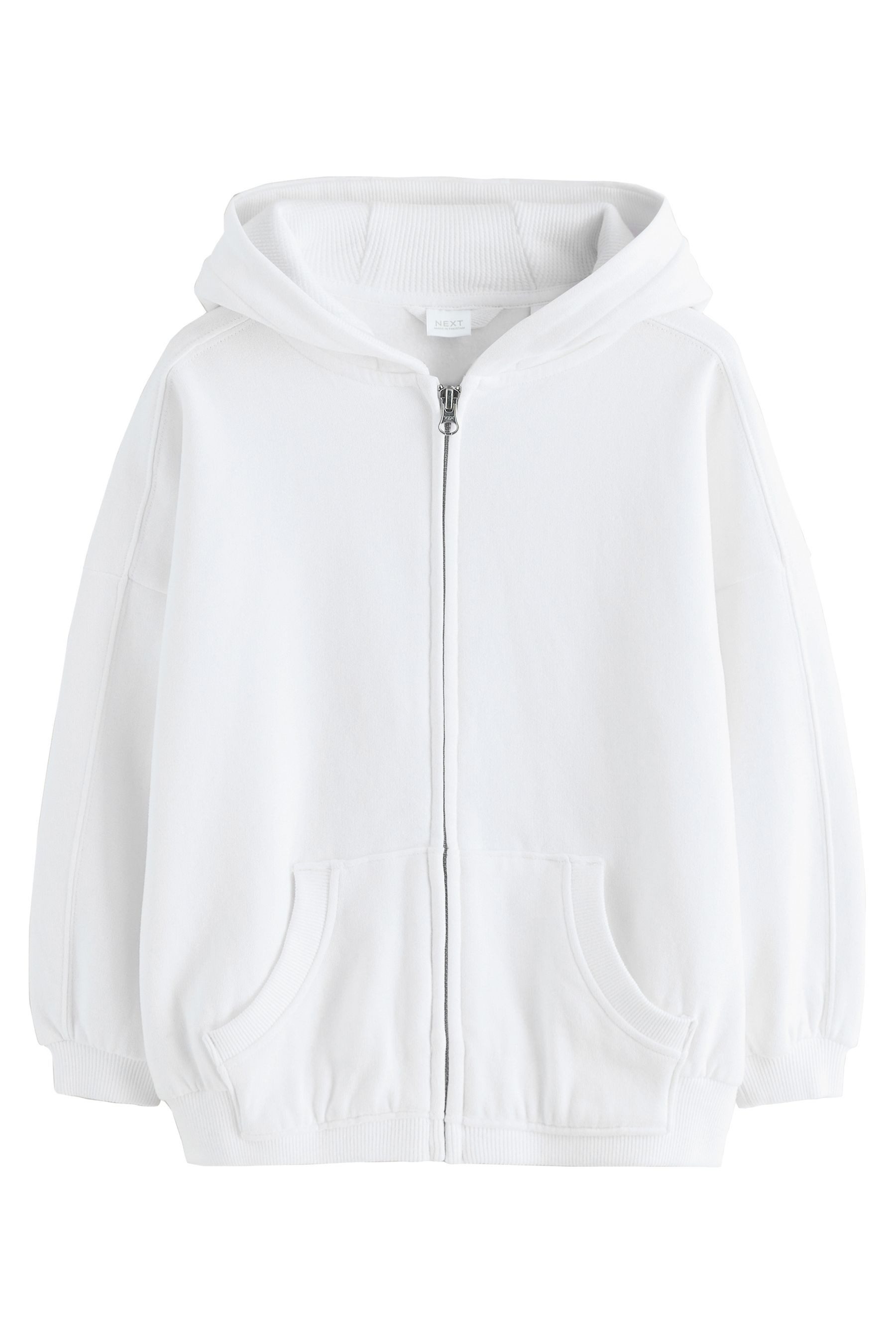 Next Kapuzenpullover Kapuzenjacke mit durchgehendem Reißverschluss (1-tlg)