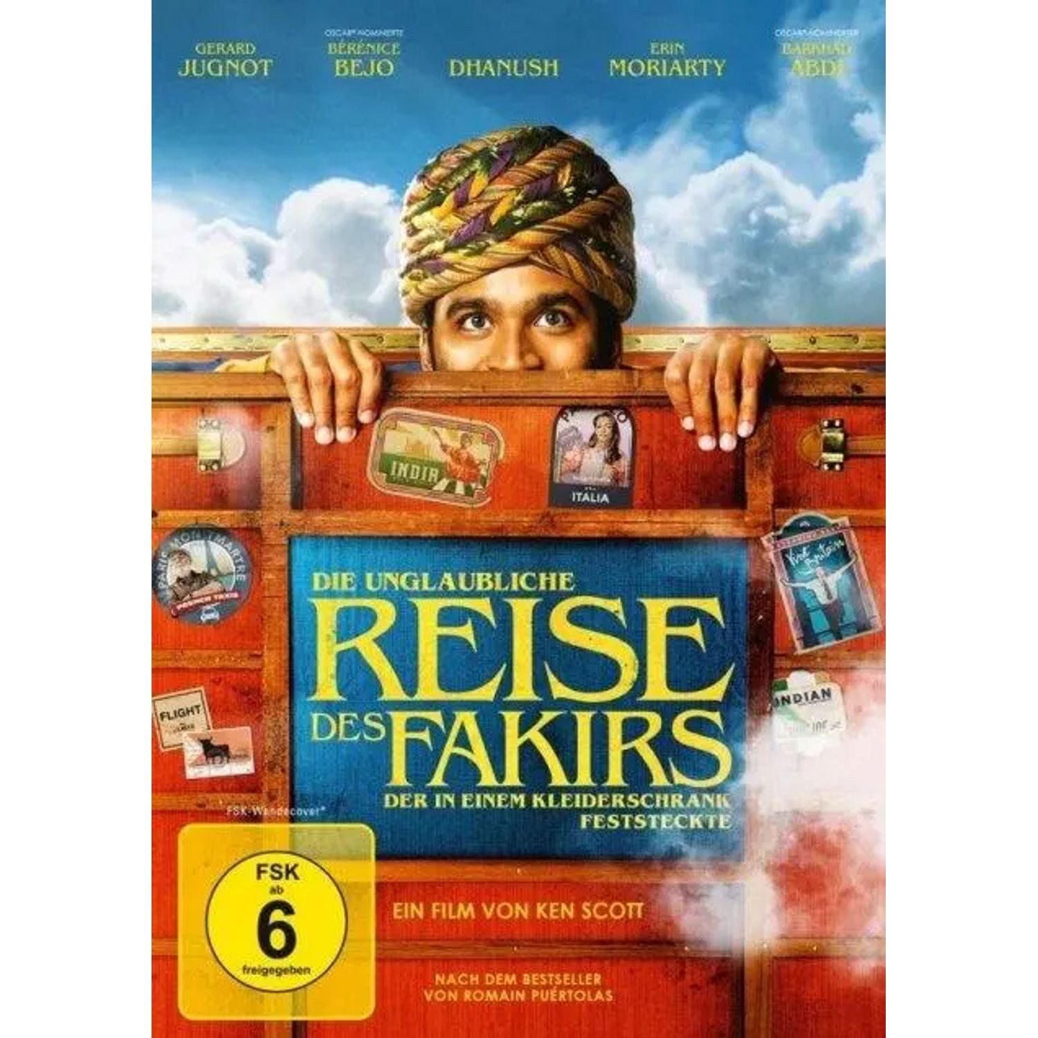 DVD Die unglaubliche Reise des Fakirs, der in einem Kleiderschrank...