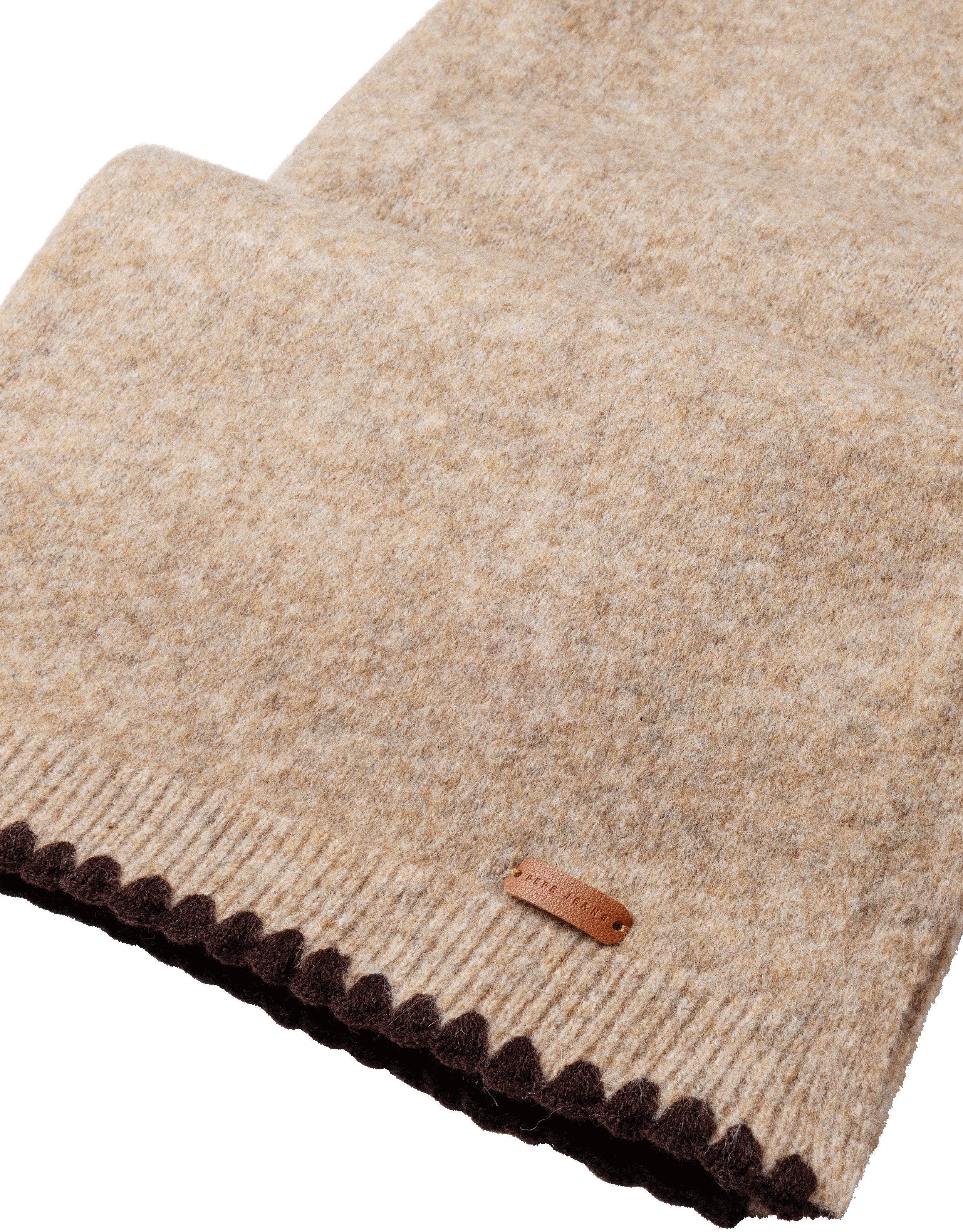 Pepe Jeans Schal FAINE SCARF, aus fein gestricktem Materialmix – Bild 2 von 3