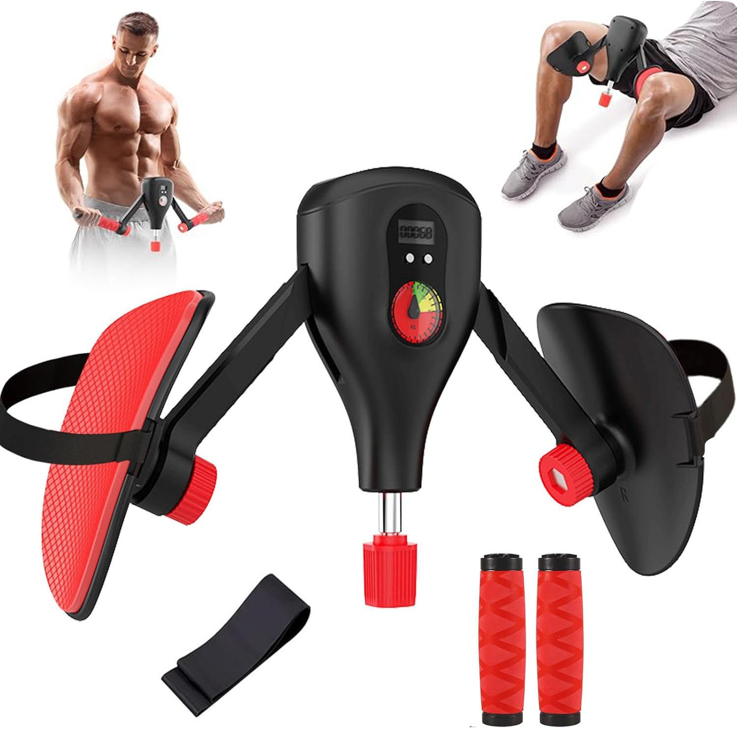 SURFOU Oberschenkeltrainer Beinpresse für Zuhause Beckenboden Trainer, Beintrainer mit Intelligenter Zähl Zuhause Beckenbodentrainer