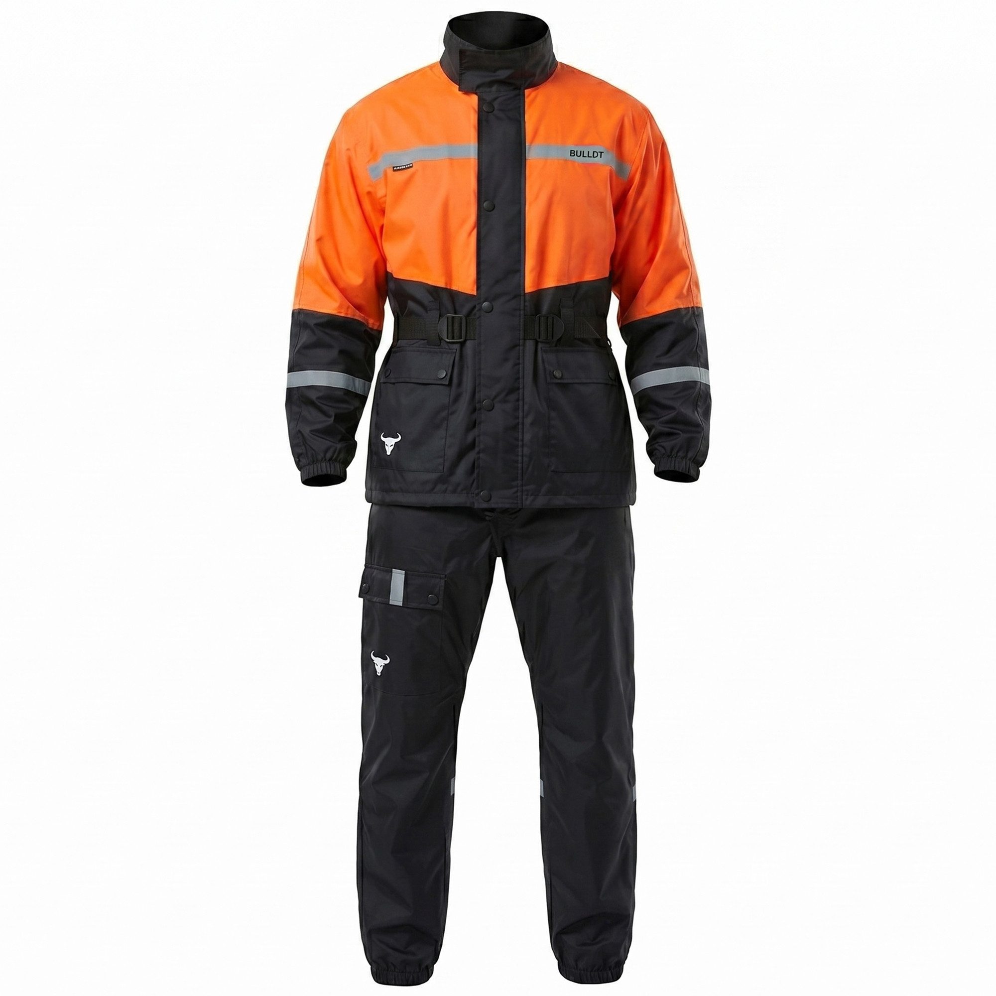BULLDT Regenoverall BLD-Rainsuit-1 BULLDT Herren Motorrad Regenkombi Regenjacke Regenhose