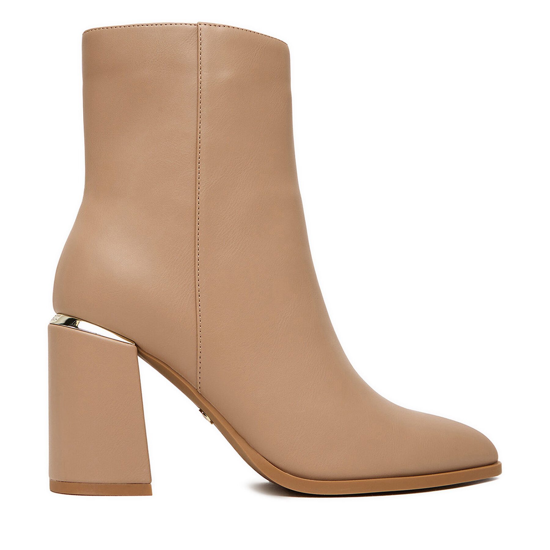 Nine West Nine West Damen Stiefeletten CEO-JASMIN-01 Beige Stiefel