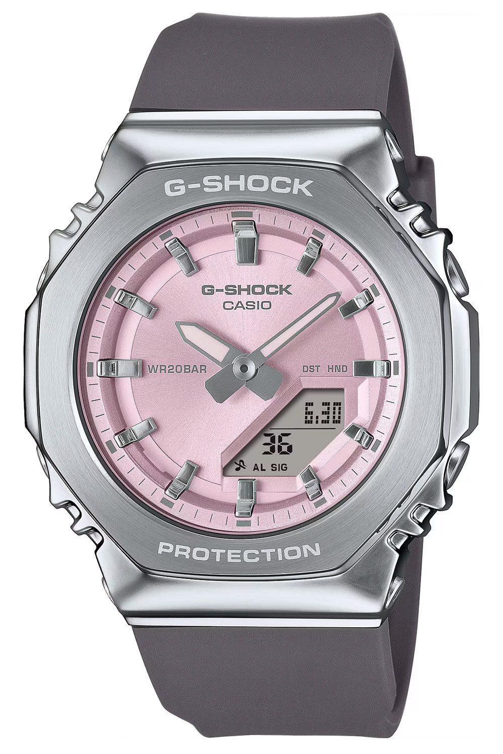 CASIO G-SHOCK Quarzuhr G-Shock Classic Grau/Rosa