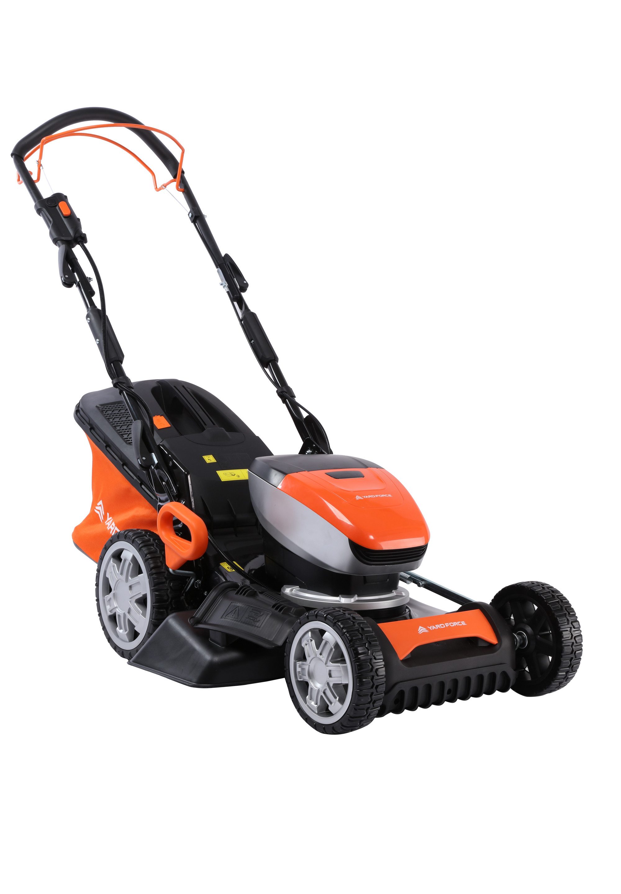 Yardforce Akkurasenmäher LM C46-EU, 46 cm Schnittbreite, mit zentraler 7-fach-Schnitthöhenverstellung