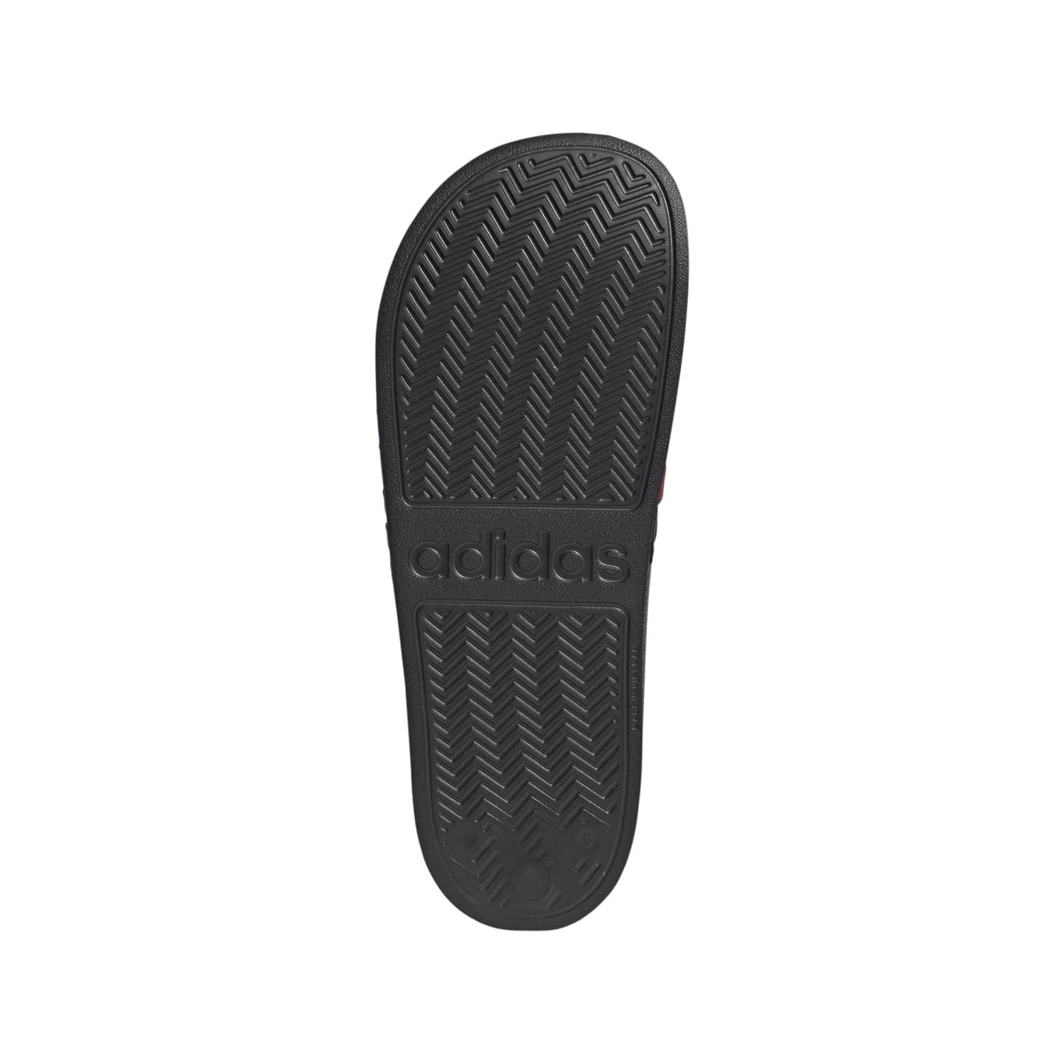 adidas Performance Adilette Shower Eintracht Frankfurt Slides schwarz/rot - 1 Paar Badeschuh – Bild 5 von 5