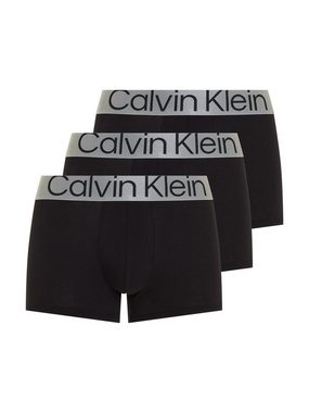 Calvin Klein Underwear Trunk (Packung, 3-St., 3er-Pack) mit Logoschriftzug auf dem Bund