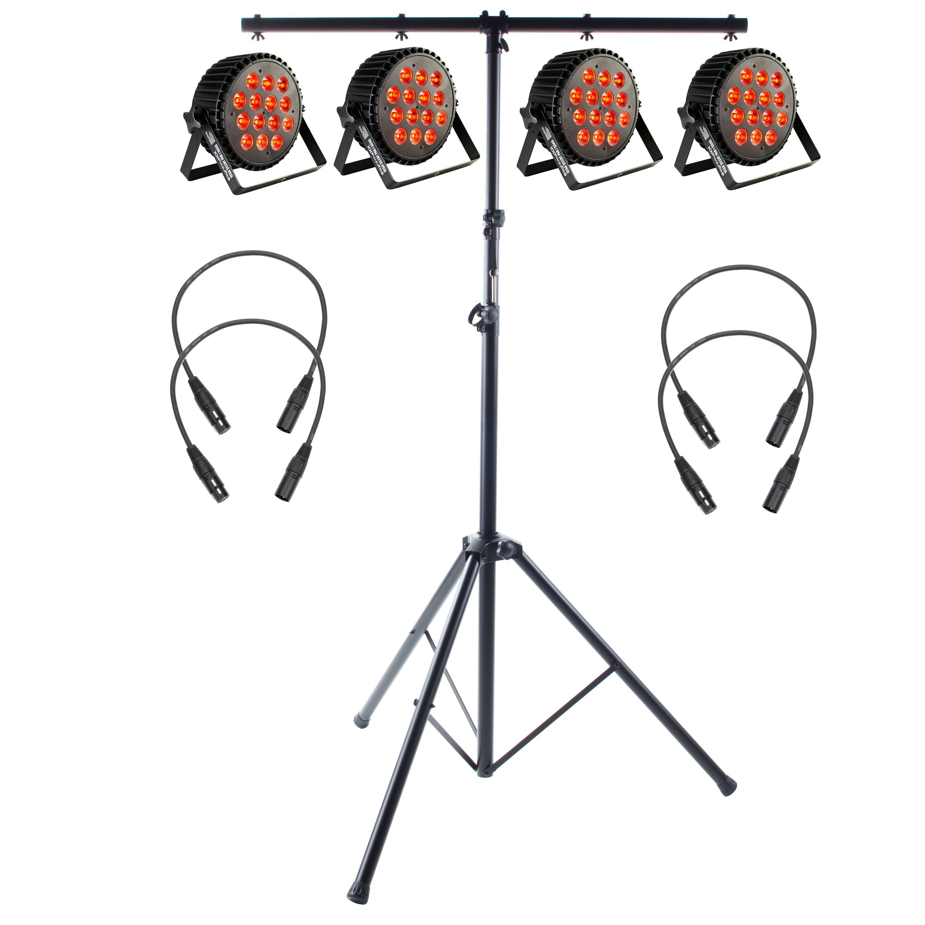 lightmaXX LED Scheinwerfer, LED Scheinwerfer, RGBW PAR-56, DMX Steuerbar