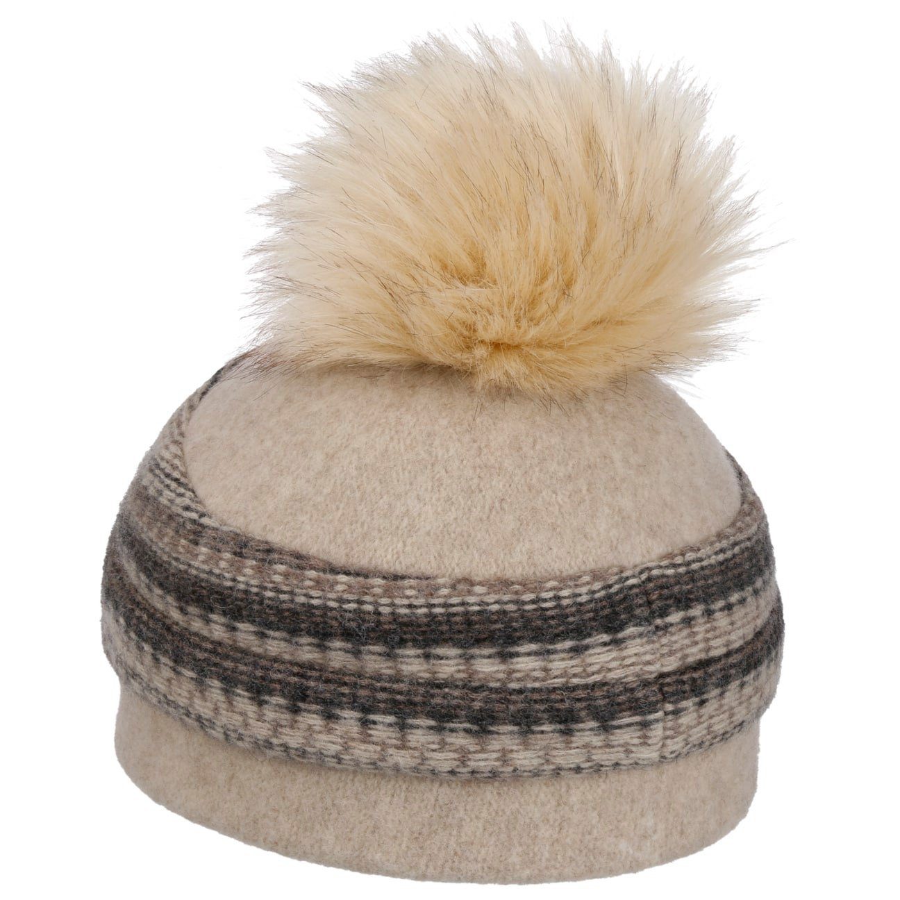 Seeberger Strickmütze (1-St) Wollmütze, Made in Germany