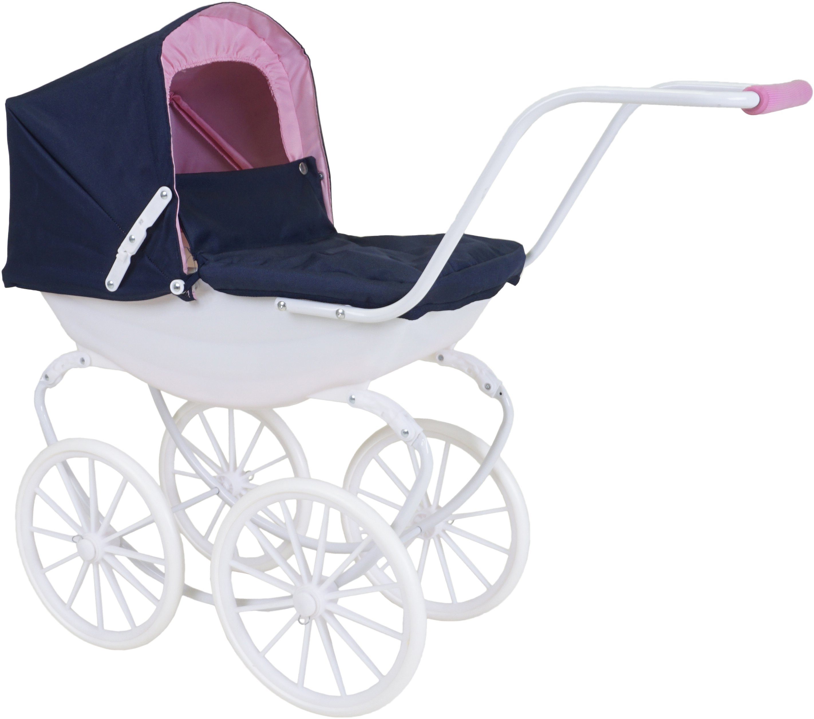 Knorrtoys® Puppenwagen Classic - Princess Navy günstig online kaufen