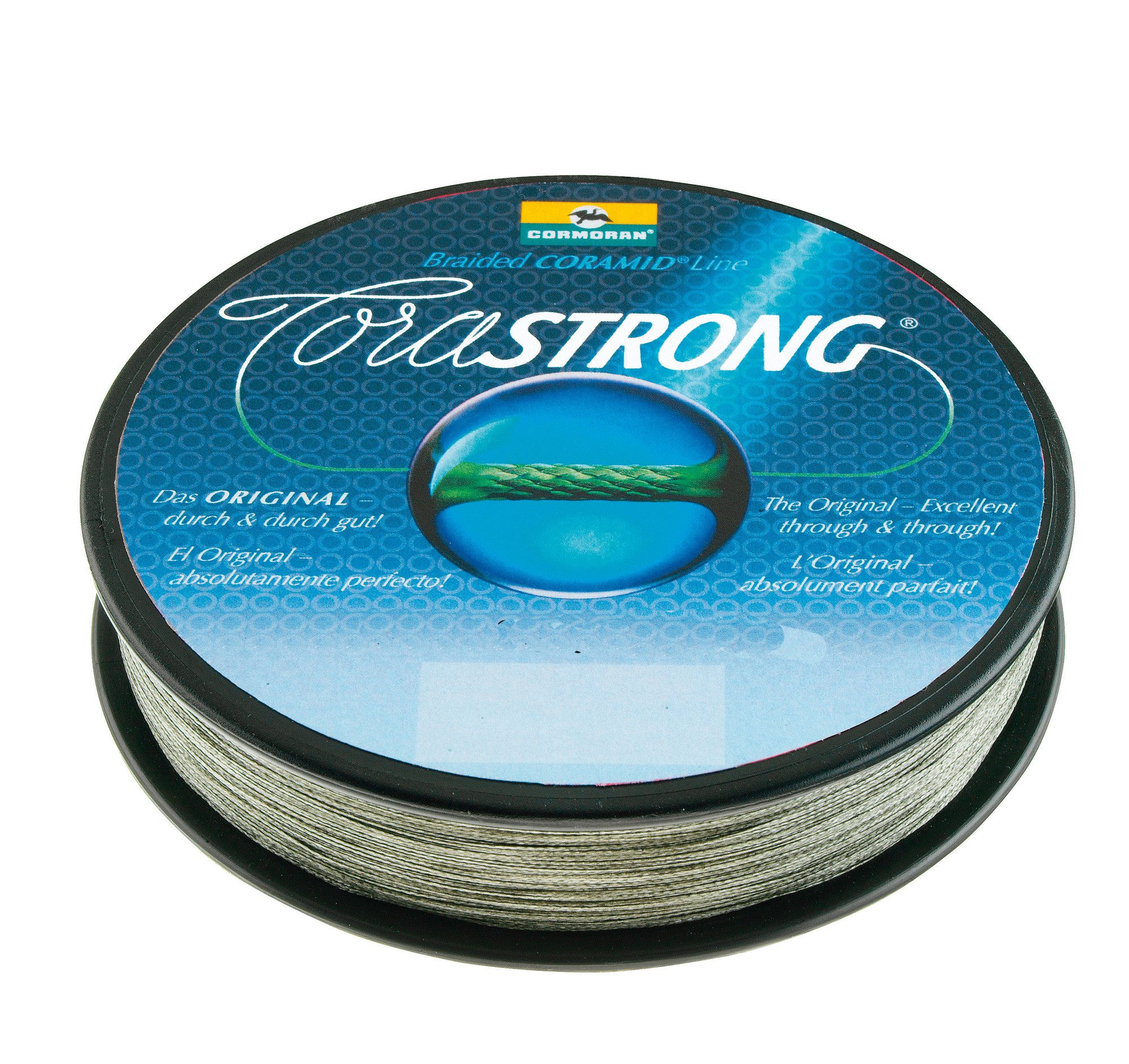 Cormoran Angelschnur Cormoran Corastrong geflochtene Schnur, grün, 100m / 0,40mm / 36 kg, 100 m Длина, 0,40 mm Fadendurchmesser, Cormoran Corastrong geflochtene Schnur, grün, 100m / 0,40mm / 36 kg