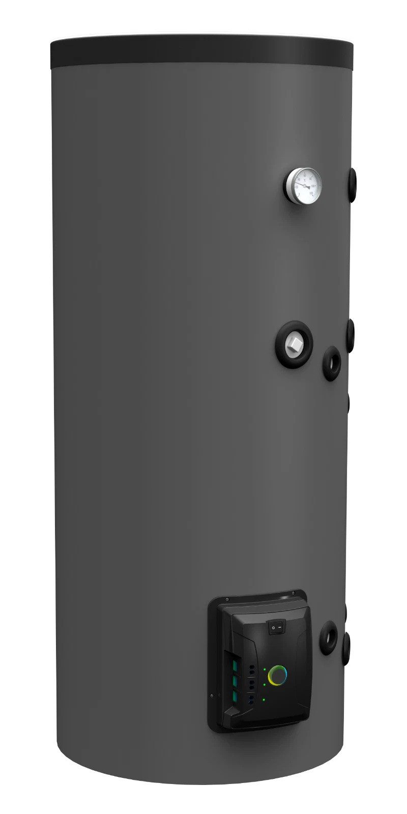 fothermo System AG Standspeicher PVB-300, (max. 65°C) (Einzelprodukt, Einzelprodukt), PV-Direktheizung mit 3 MPP-Trackern und integriertem Wärmetauscher