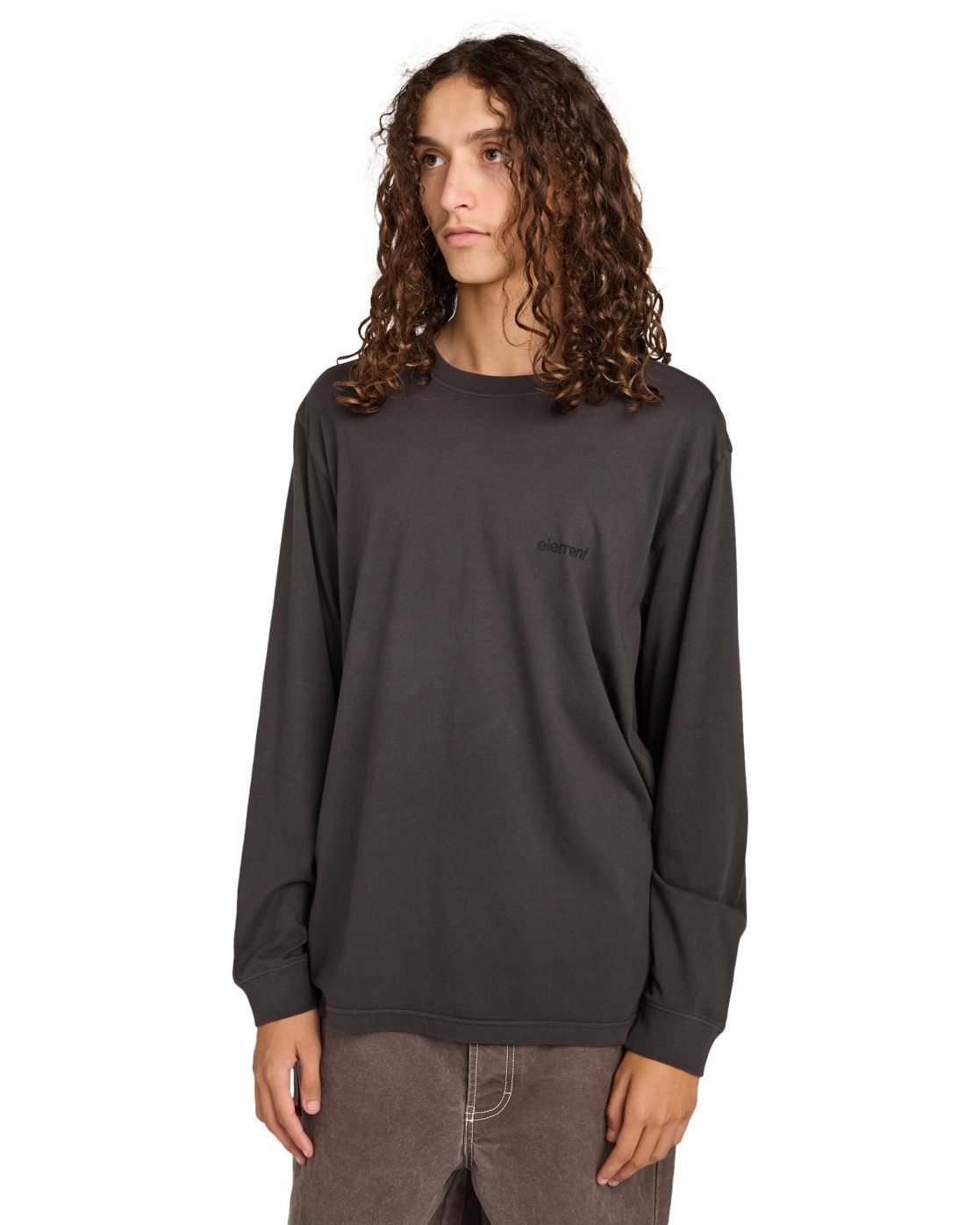 Element Langarmshirt Lowcase Pigment günstig online kaufen