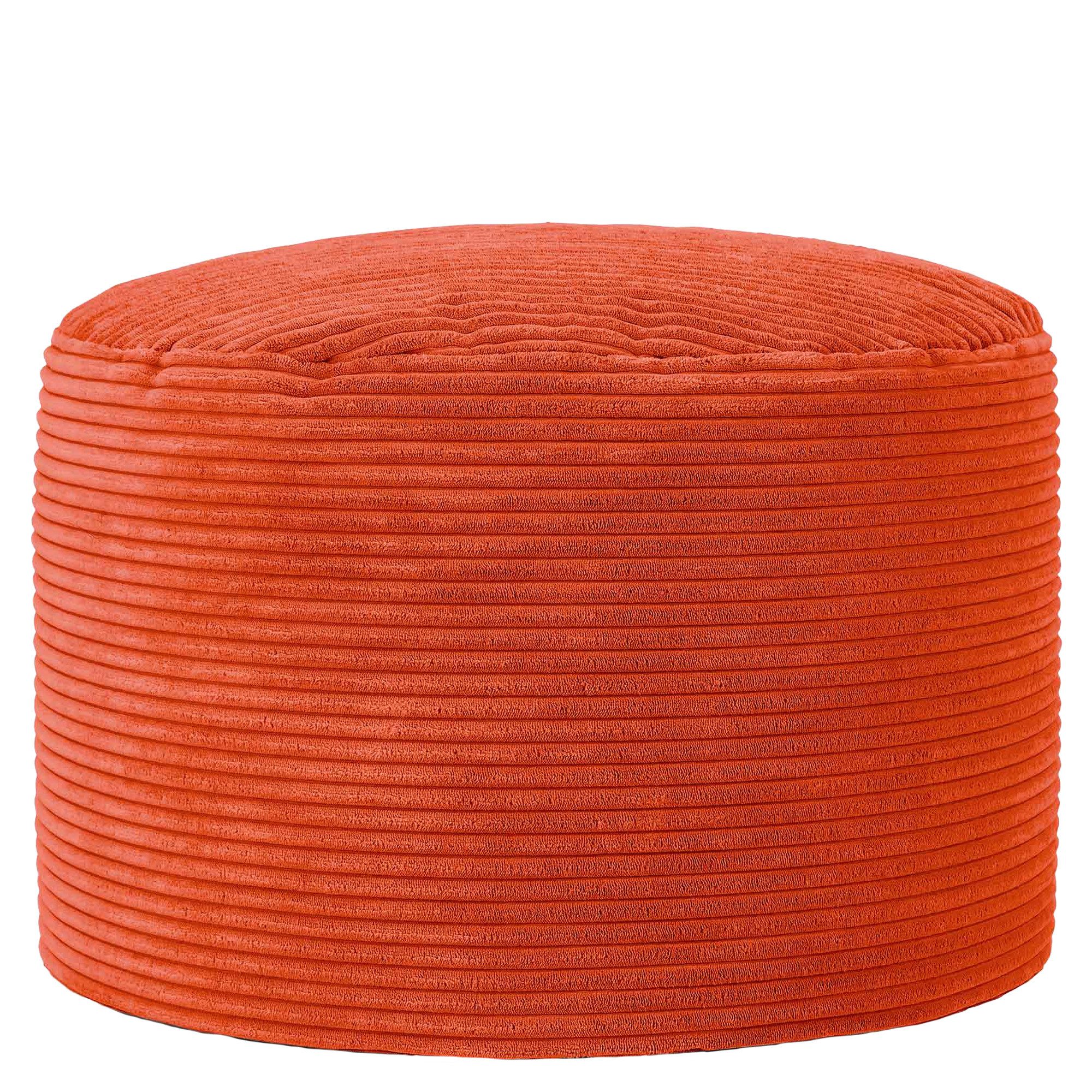 icon Pouf XL aus Cord „Milano“, mit Füllung