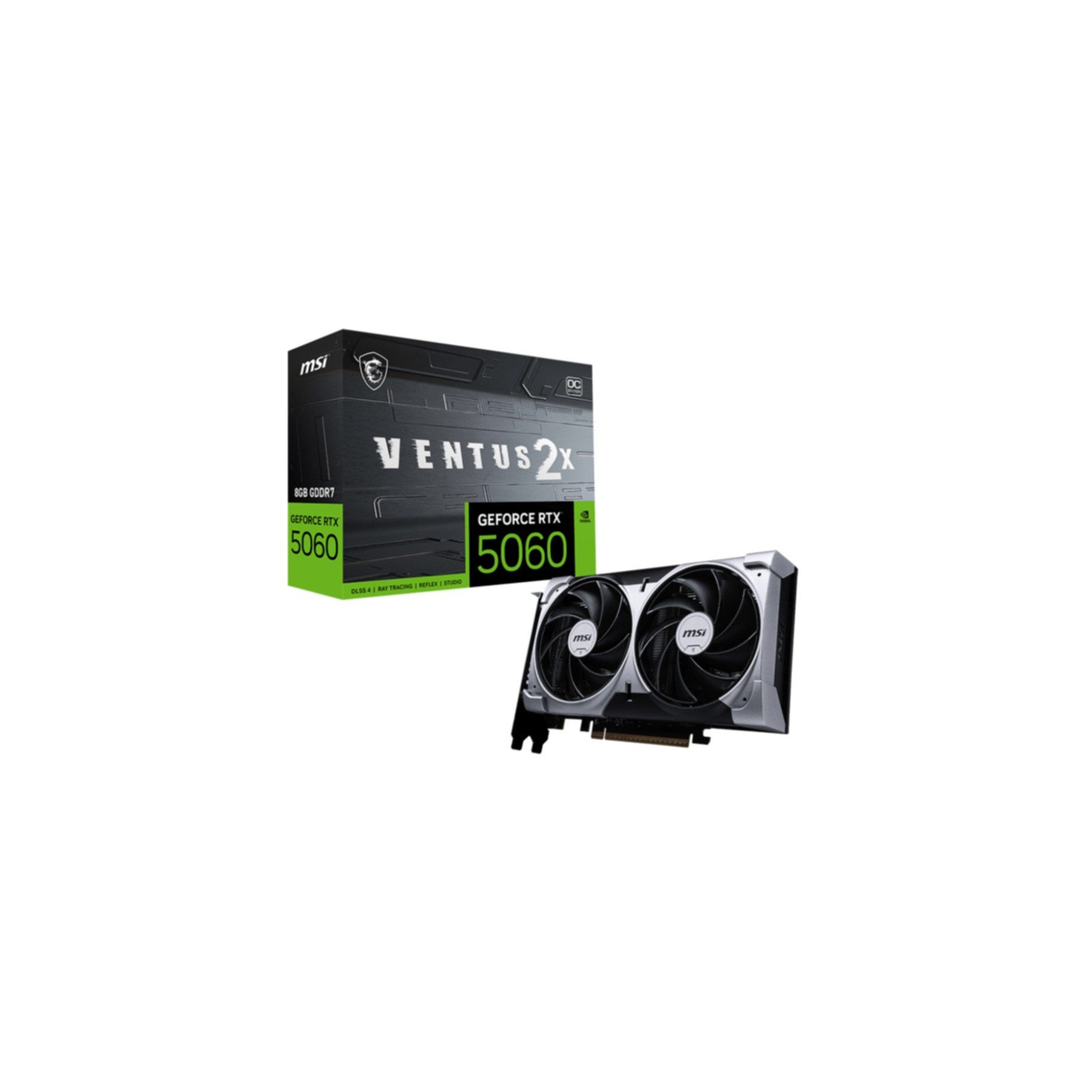 MSI GeForce RTX 5060 8G VENTUS 2X OC Grafikkarte