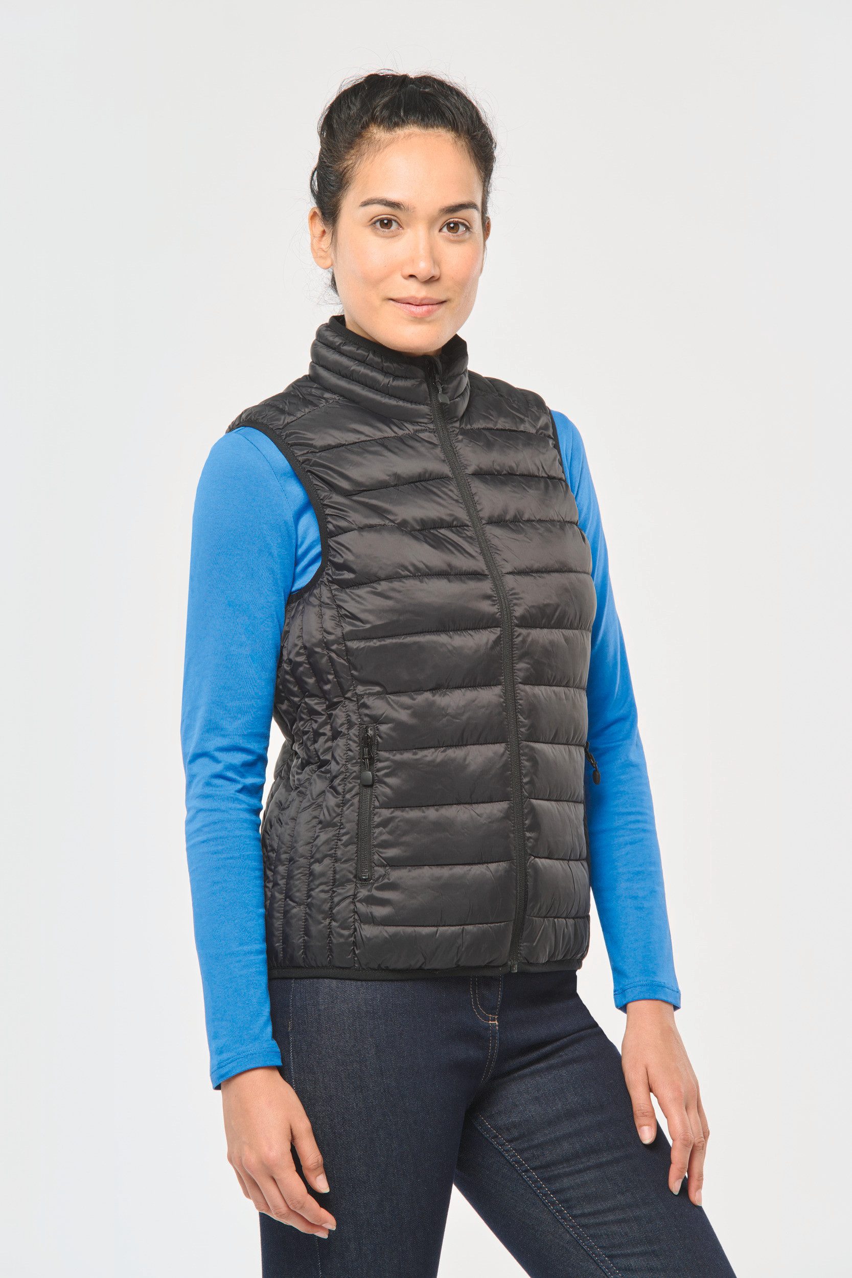 Kariban Outdoorjacke Leichte Damen-Steppweste günstig online kaufen