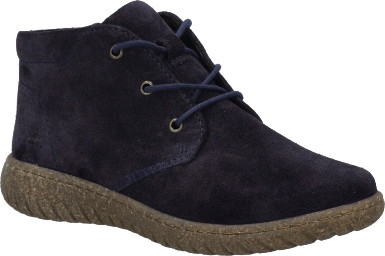 Josef Seibel Angelina 07 Schnürboots Schnürstiefelette mit Logoprägung, Weite G (weit)