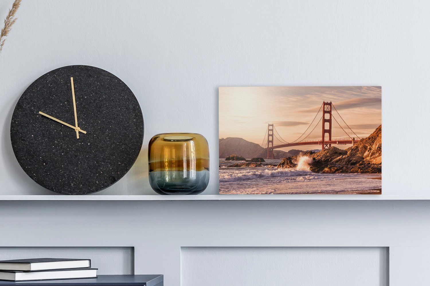 OneMillionCanvasses® Leinwandbild San Francisco - Brücke günstig online kaufen
