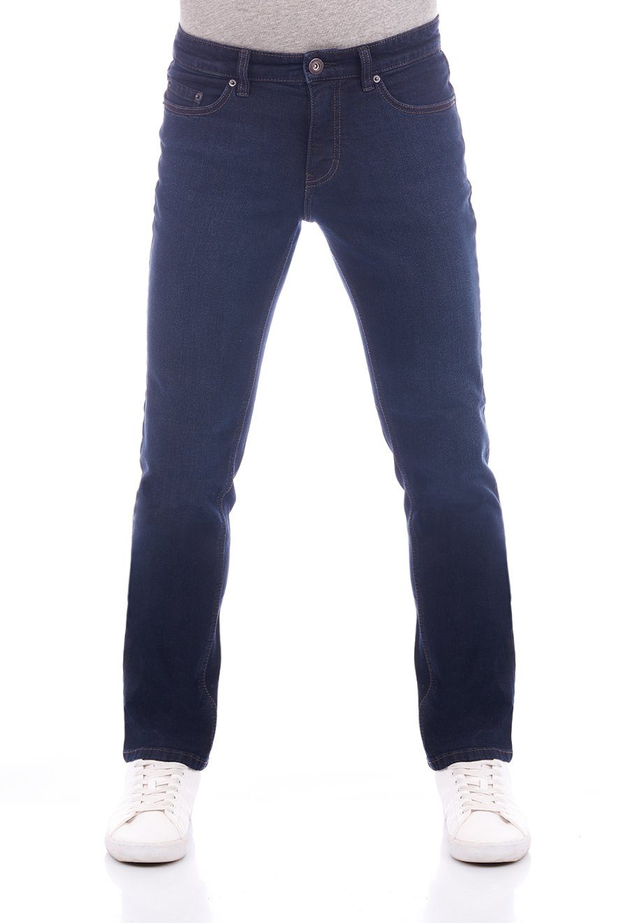 Night Denim Blue Herren Hose mit Fit Slim-fit-Jeans (4732) Stretch Pipe Ranger Jeanshose Slim Paddock's