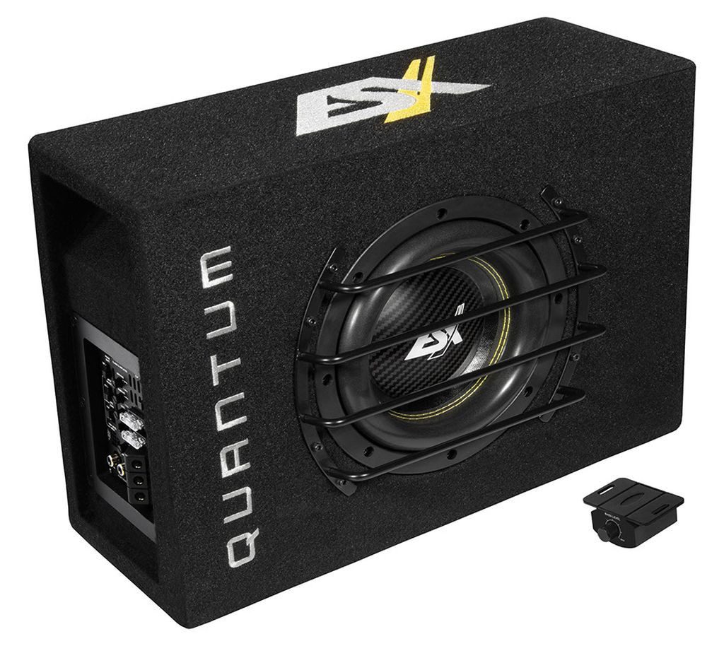 ESX QXB6A 16,5 cm (6.5) Aktiv-Subwoofer-System (Bassreflex) Auto-Subwoofer (250 W, max.: W cm)