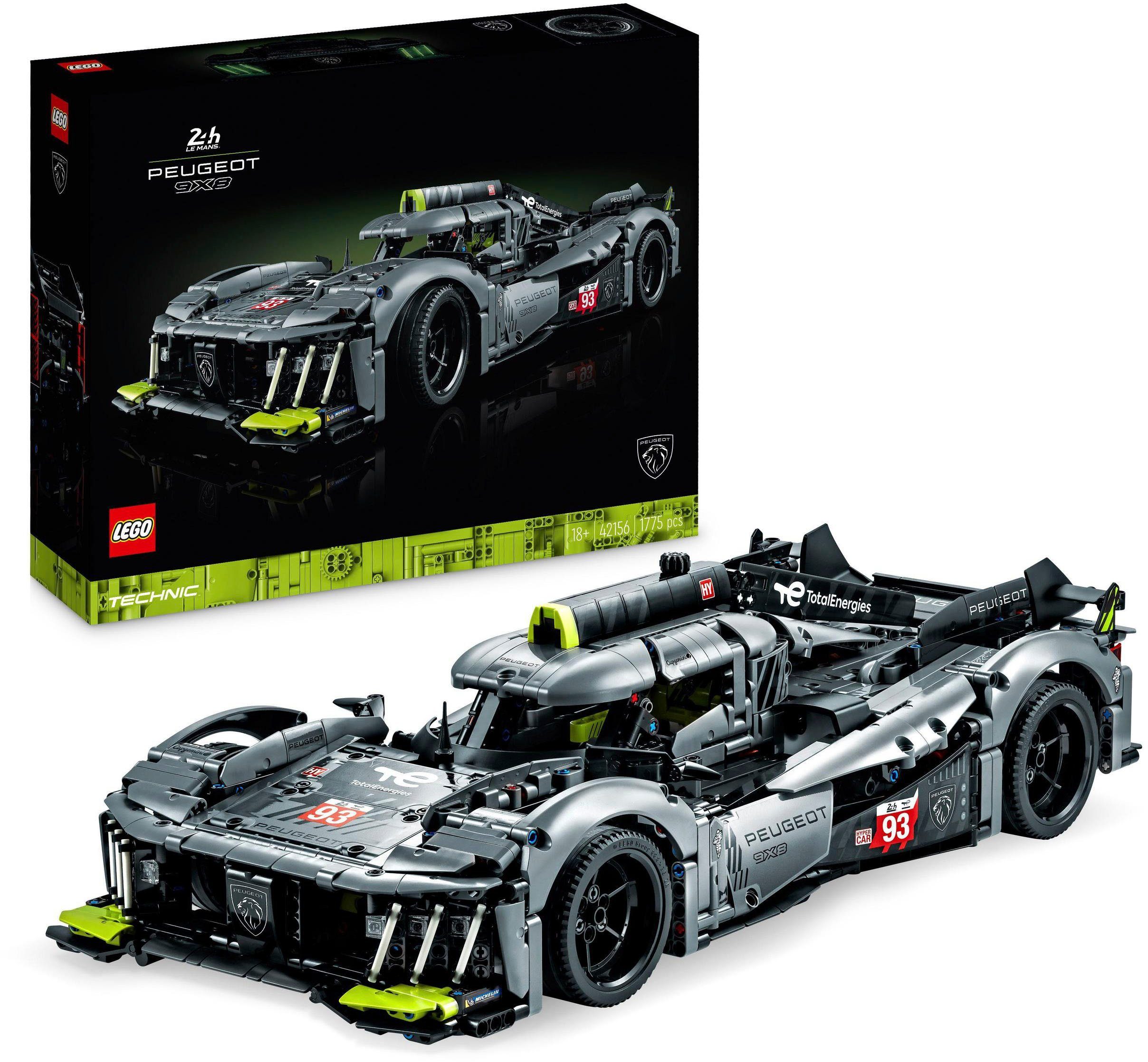 LEGO® Konstruktions-Spielset LEGO® Technic 42156 PEUGEOT 9X8 24H Le Mans  Hybrid