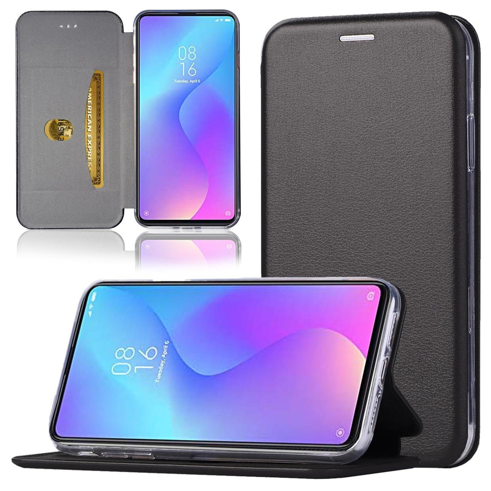 Numerva Handyhülle Hard Cover Etui für Xiaomi Mi 9T / Mi 9T Pro, Flip Cover Schutz Hülle Tasche