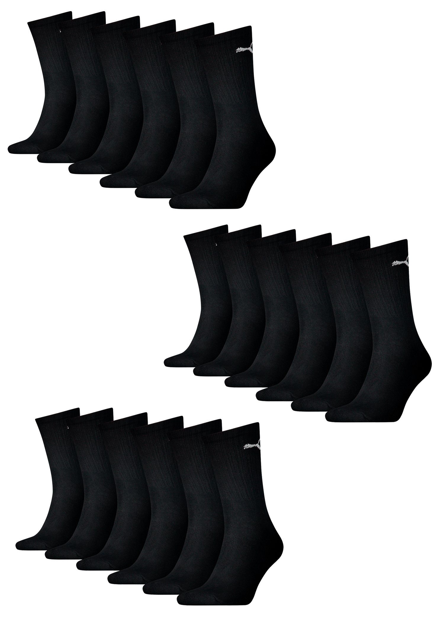 PUMA Шкарпетки PUMA UNISEX CREW SOCK 18P ECOM (Packung, 18-Paar, 18er-Pack)