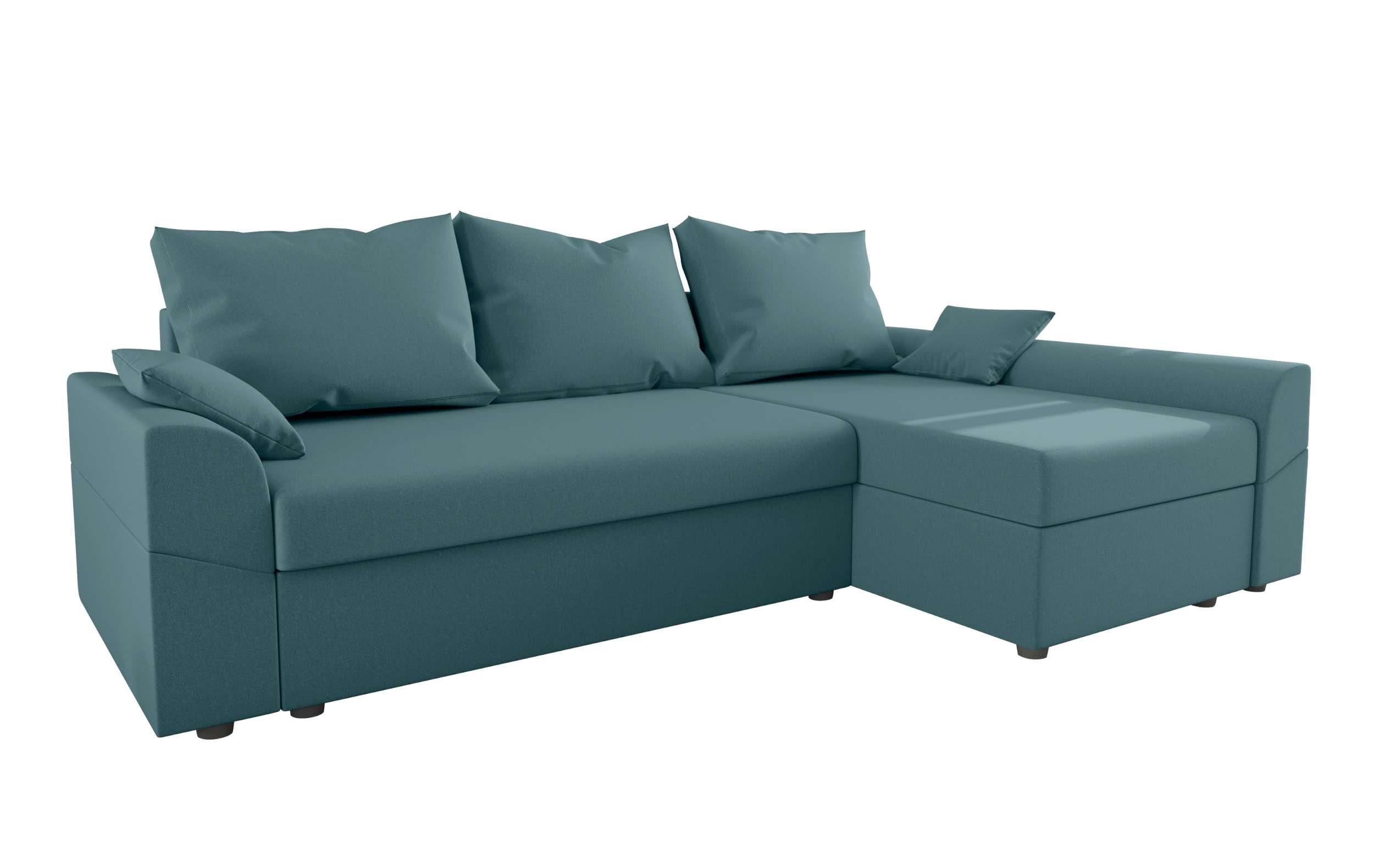 mit Modern Design Aurora, Sofa, Bettfunktion, Eckcouch, L-Form, mit Ecksofa Bettkasten, Sitzkomfort, Stylefy