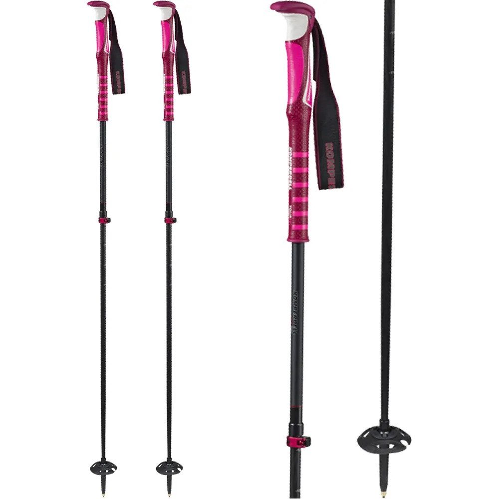 Komperdell Trekking-Stöcke Komperdell Carbon C7 Ascent Teleskopstock Skitouren Wanderstock