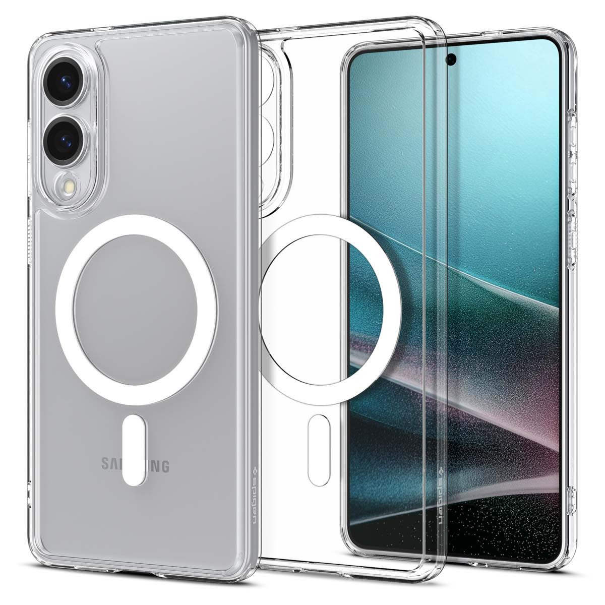 Spigen Backcover Spigen Ultra Hybrid Backcover MagSafe Samsung Galaxy S25 Edge - Clear