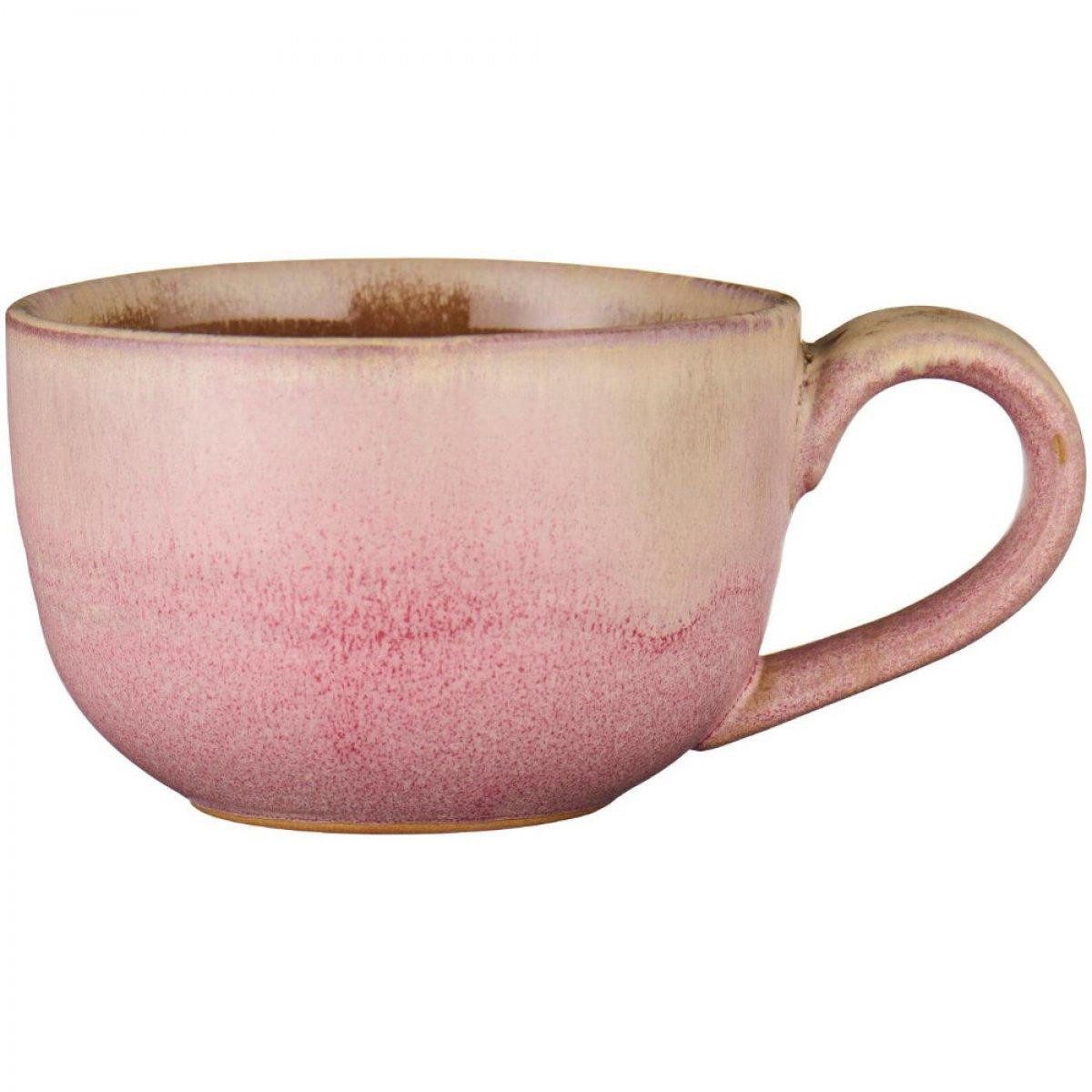 Ib Laursen Tasse Ib Laursen Tasse mit Henkel Trosa Hellbraun-Zartrosa Struktur